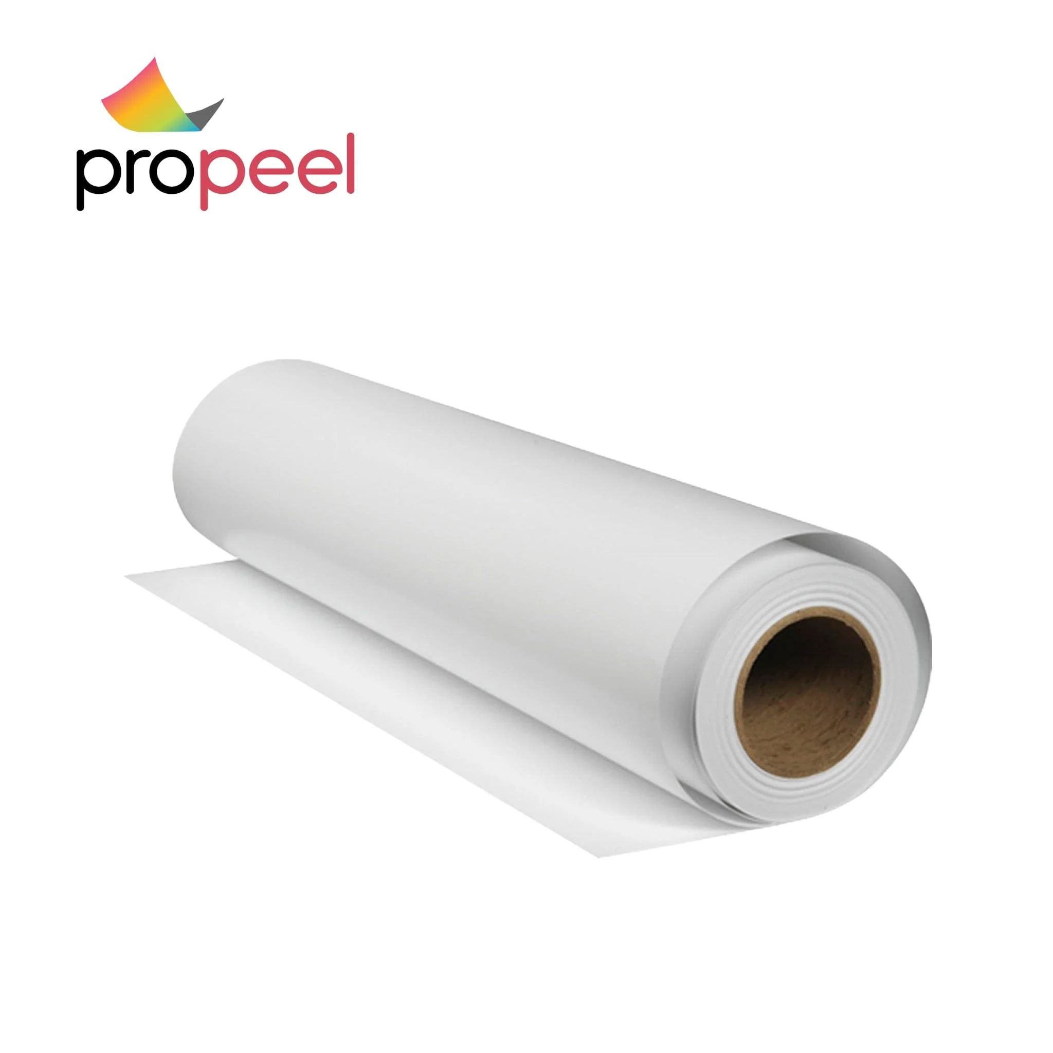 PP303 ProPeel 3.4 mil MATTE OPAQUE White Air Egress Permanent Printable Vinyl - Image 4