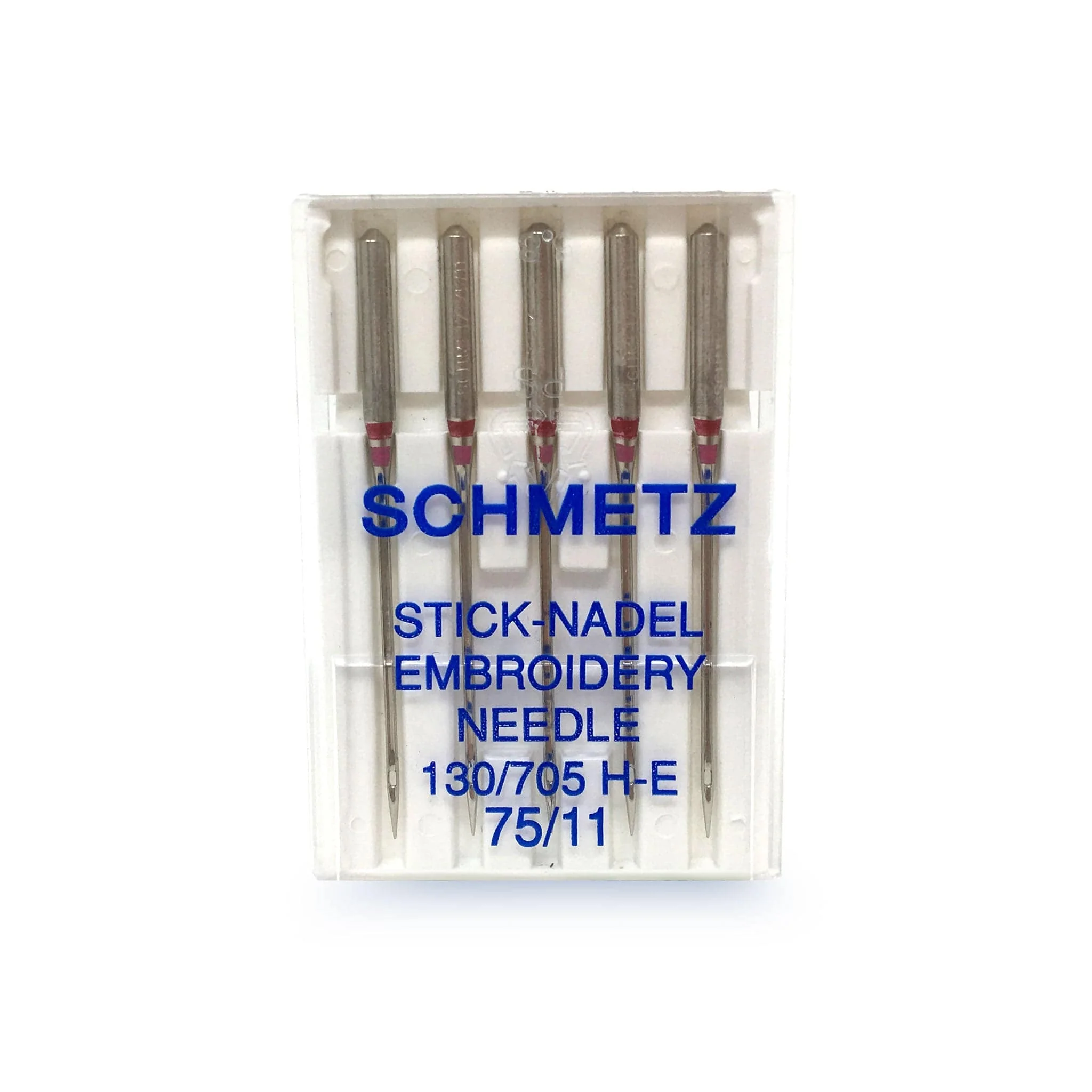 #75/11 Schmetz Flat Sided LG Eye Needles - Image 3