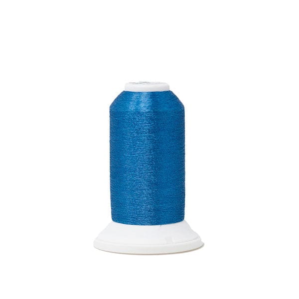 Aquamarine 4233 #40 Weight Madeira Polyester Metallic Thread