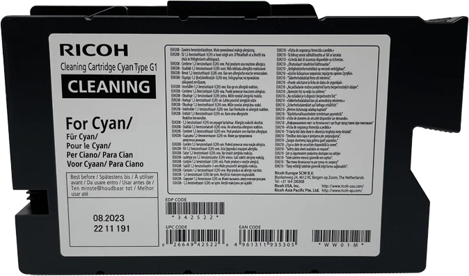 Cleaning Cartridges for Ricoh Ri 1000 / Ri 2000 Type G1 - Image 3