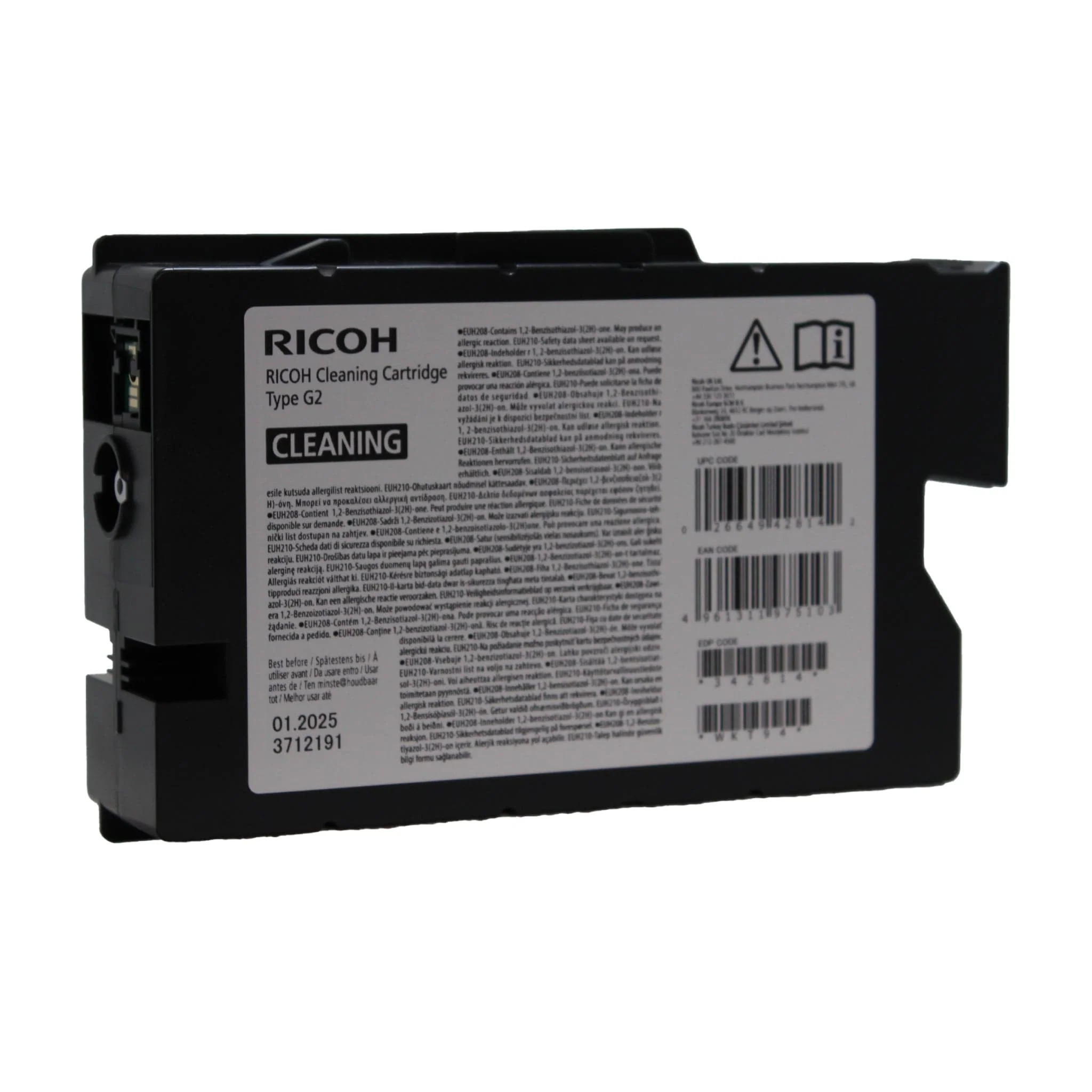 Cleaning Cartridge for Ricoh Ri 1000x Type G2
