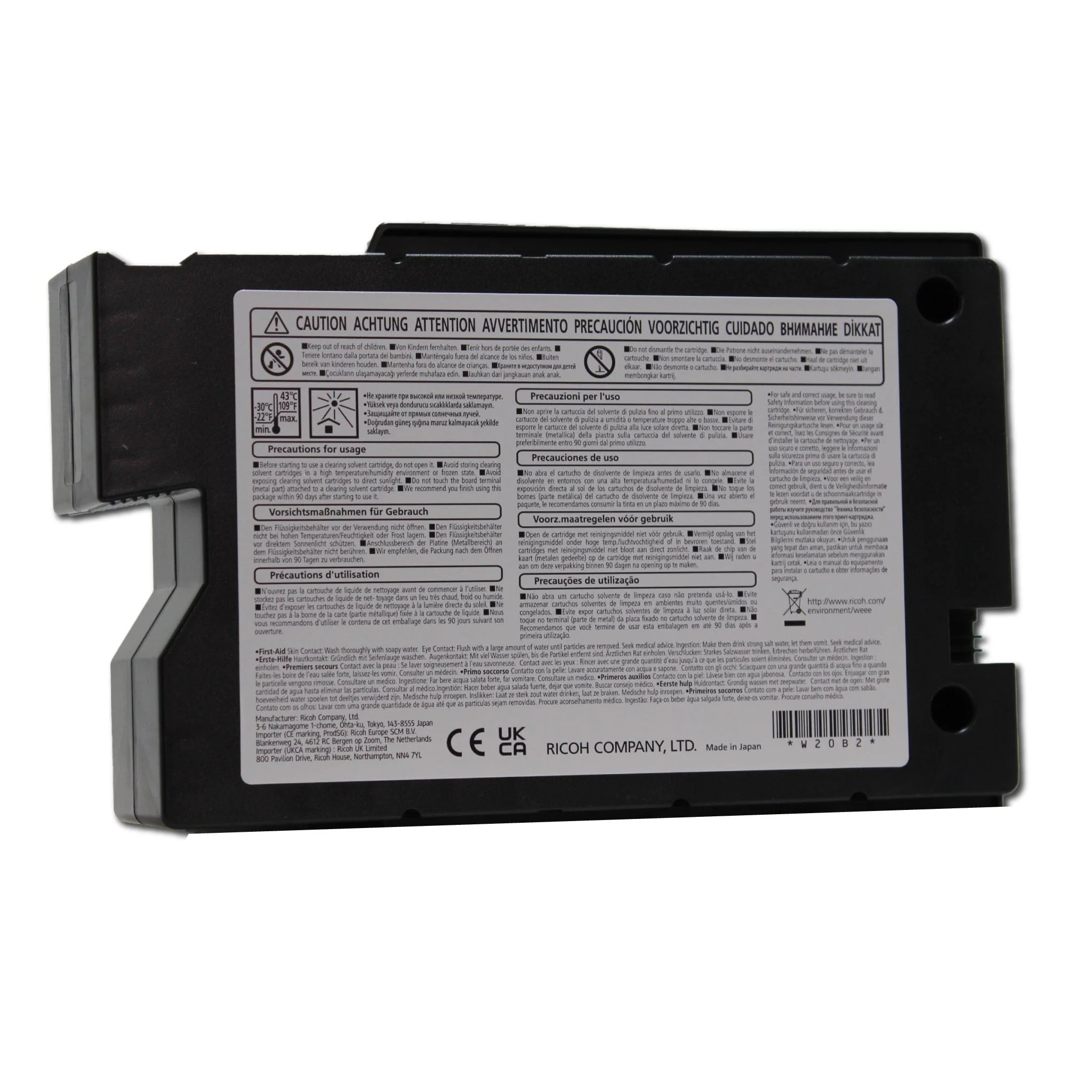 Cleaning Cartridge for Ricoh Ri 1000x Type G2 - Image 3