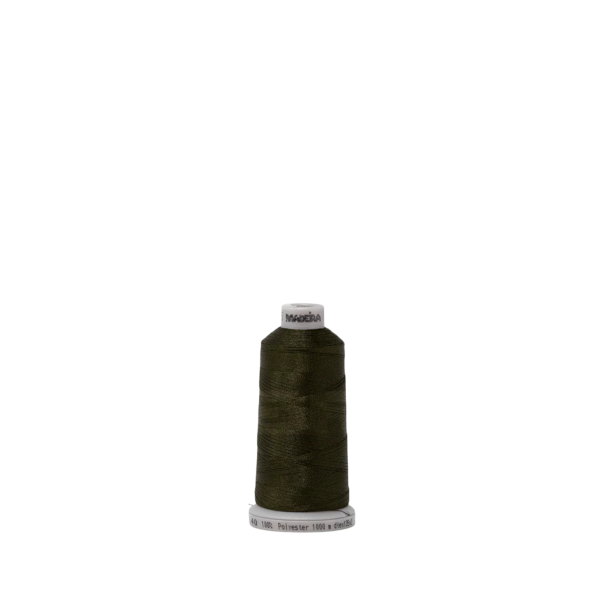 Dark Camo Green 1795 #40 Weight Madeira Polyneon Thread - Image 2