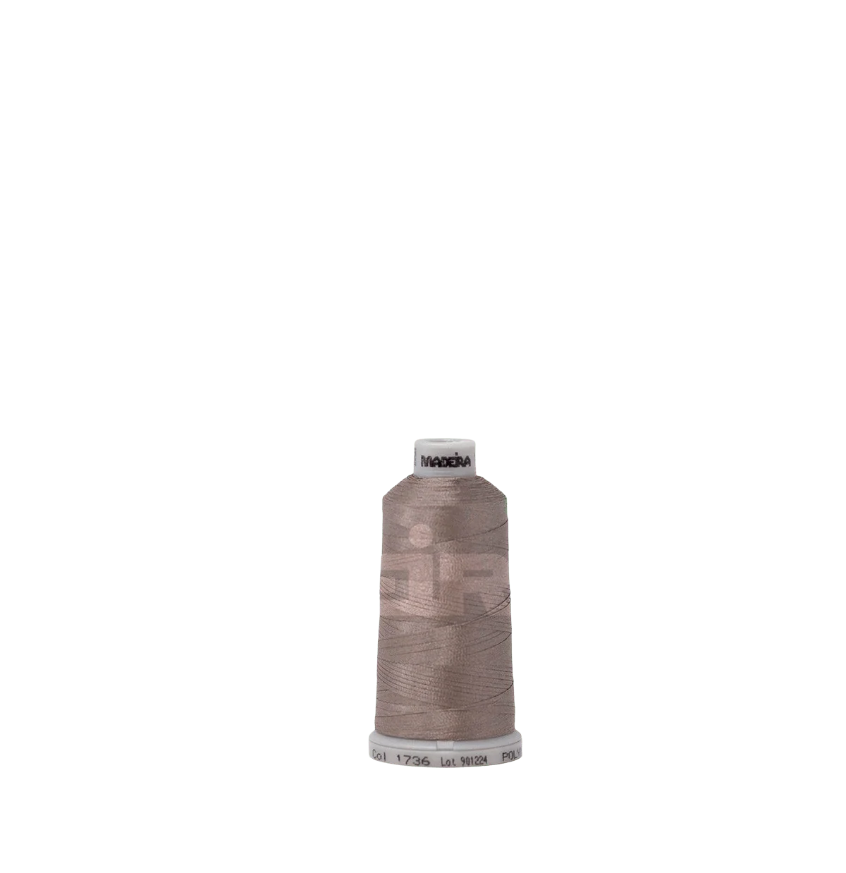Dark Taupe 1736 #40 Weight Madeira Polyneon Thread - Image 2