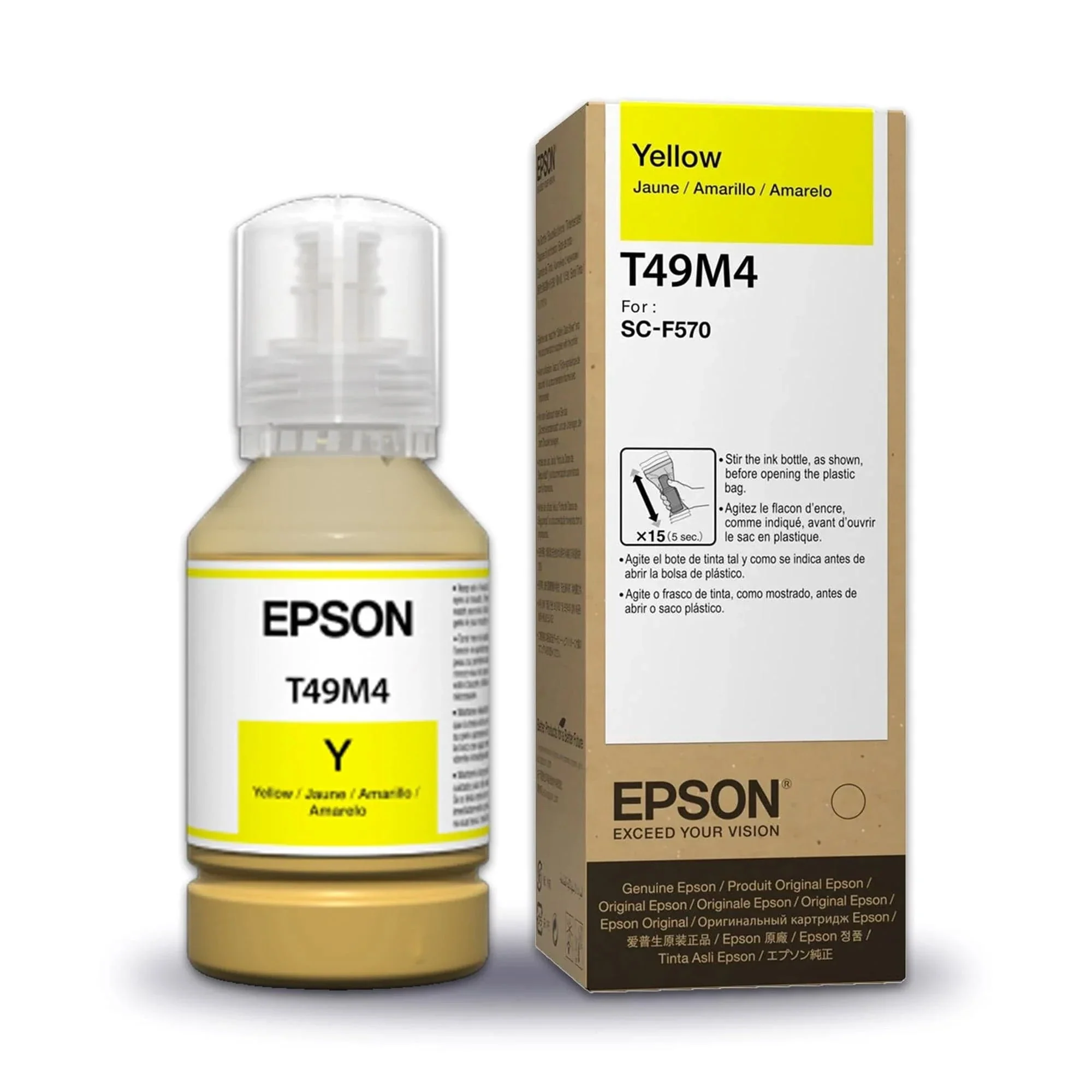 EPSON SureColor F170 and F570 Ink Bottles - 140 ml T49M - Image 7