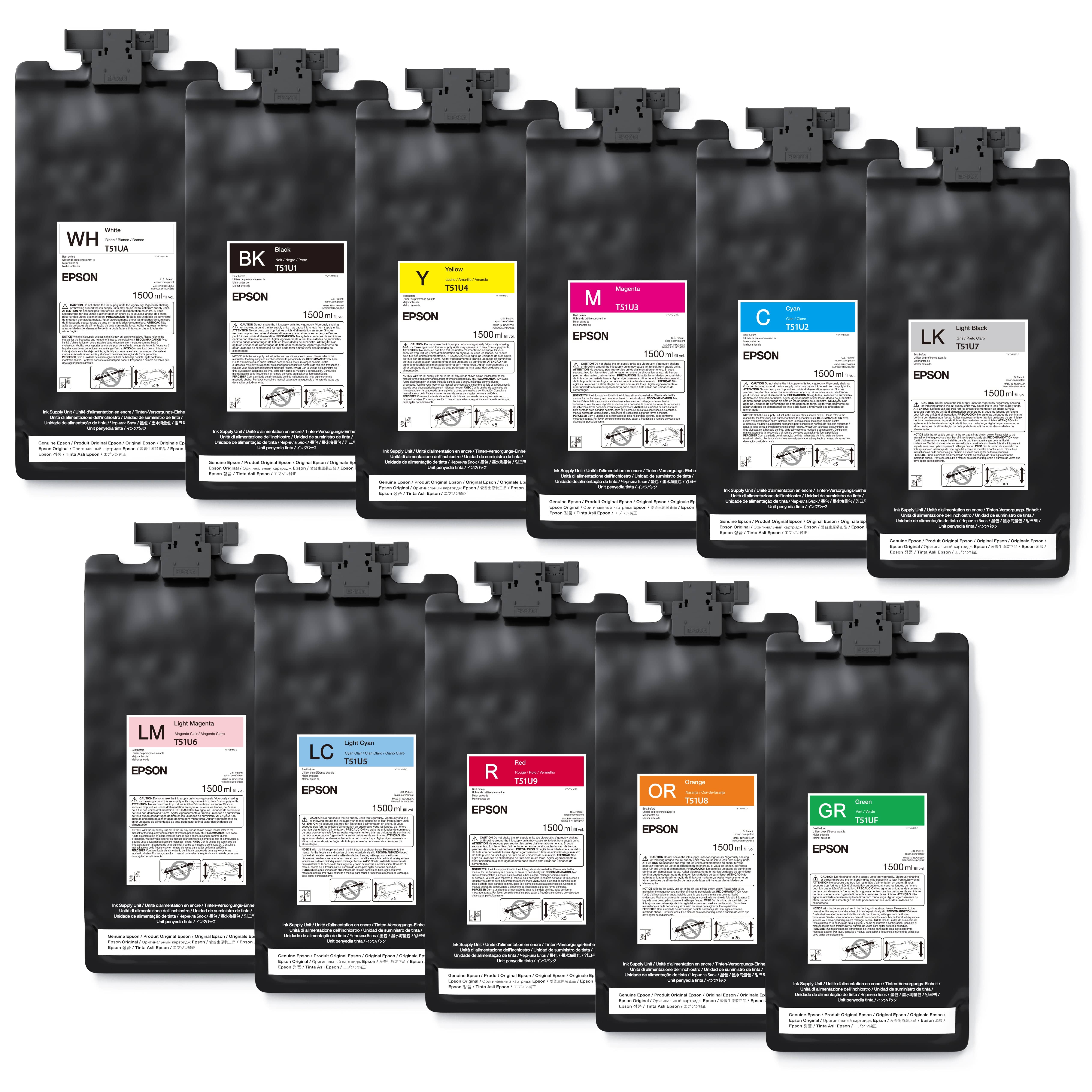 EPSON T51U UltraChrome GS3 Ink Cartridge 1.5 L for SureColor S7170 S9170 S8170