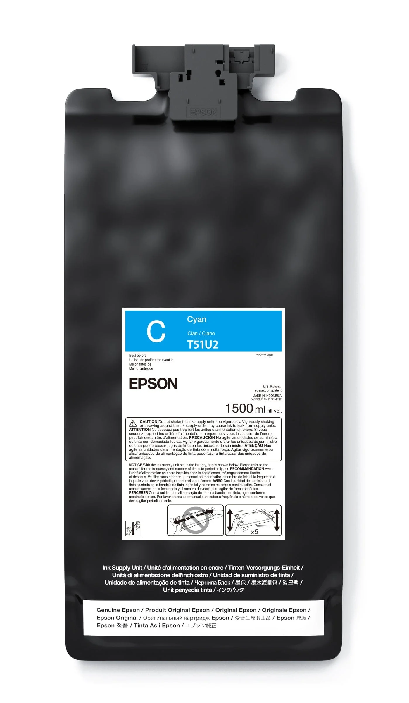 EPSON T51U UltraChrome GS3 Ink Cartridge 1.5 L for SureColor S7170 S9170 S8170 - Image 2