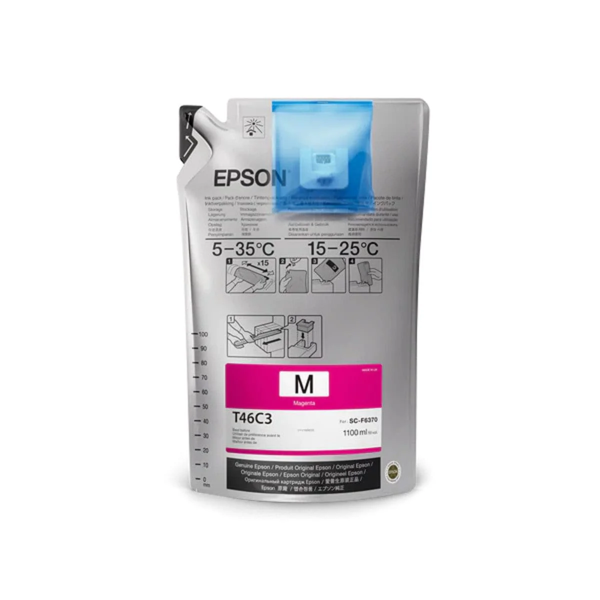 EPSON UltraChrome DS Ink for F9470 & F9740H - 1100ml Ink Bag - Image 3