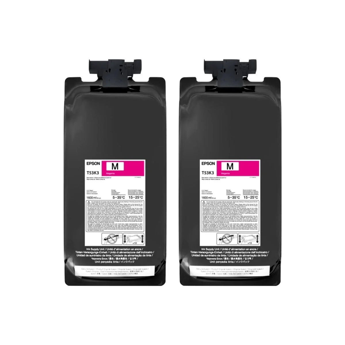 EPSON T53K UltraChrome DS Ink for F6470 & F6470H - 1600ml x 2 - Image 3