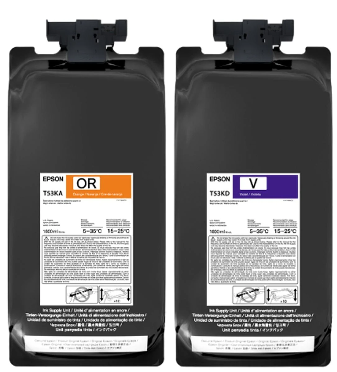 EPSON T53K UltraChrome DS Ink for F6470 & F6470H - 1600ml x 2 - Image 6