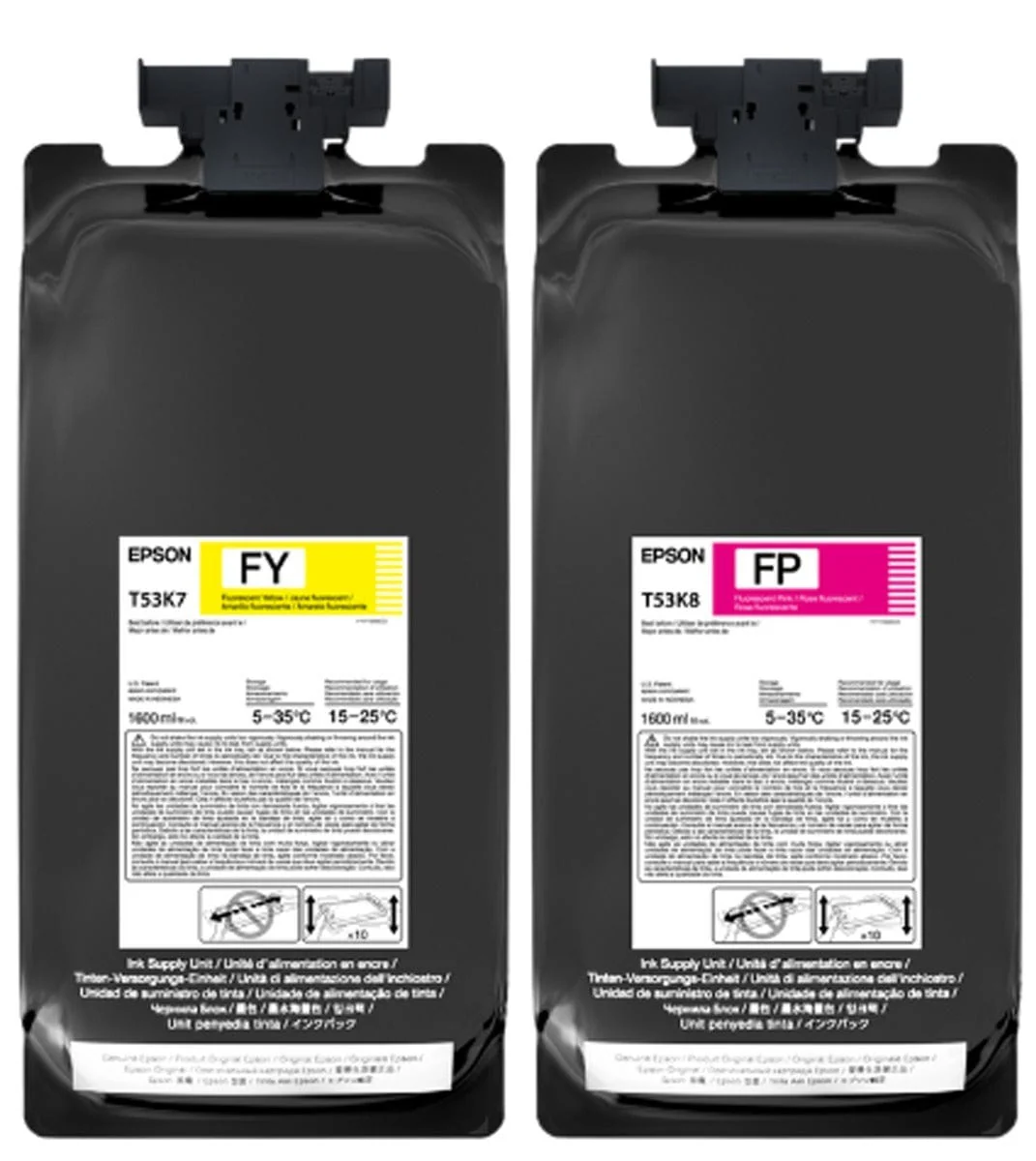 EPSON T53K UltraChrome DS Ink for F6470 & F6470H - 1600ml x 2 - Image 8
