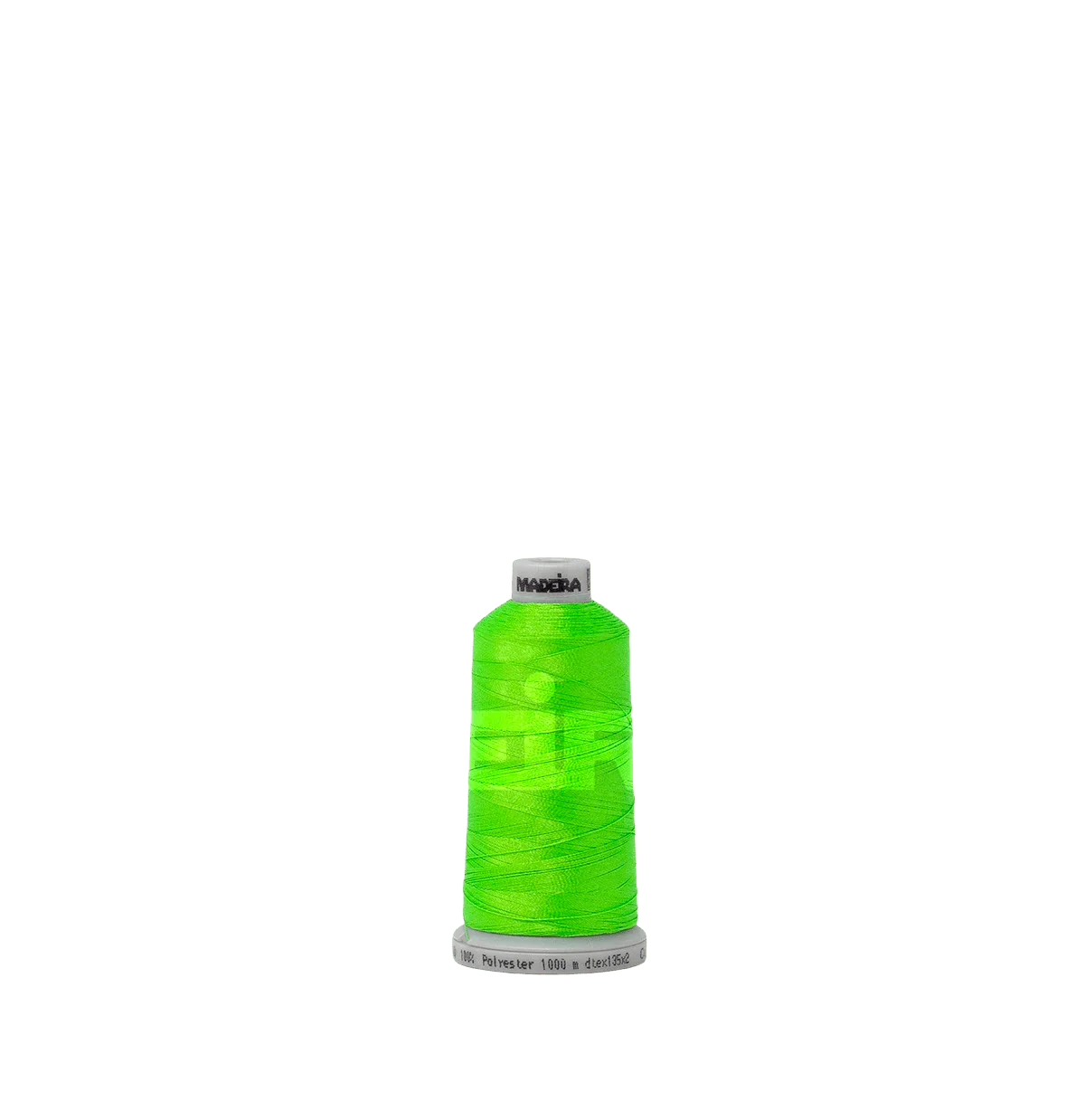 Fluorescent Green 1850 #40 Weight Madeira Polyneon Thread - Image 2