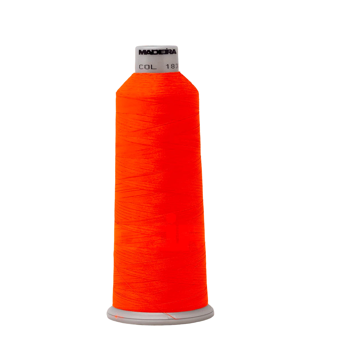Fluorescent Red Orange 1837 #40 Weight Madeira Polyneon Thread