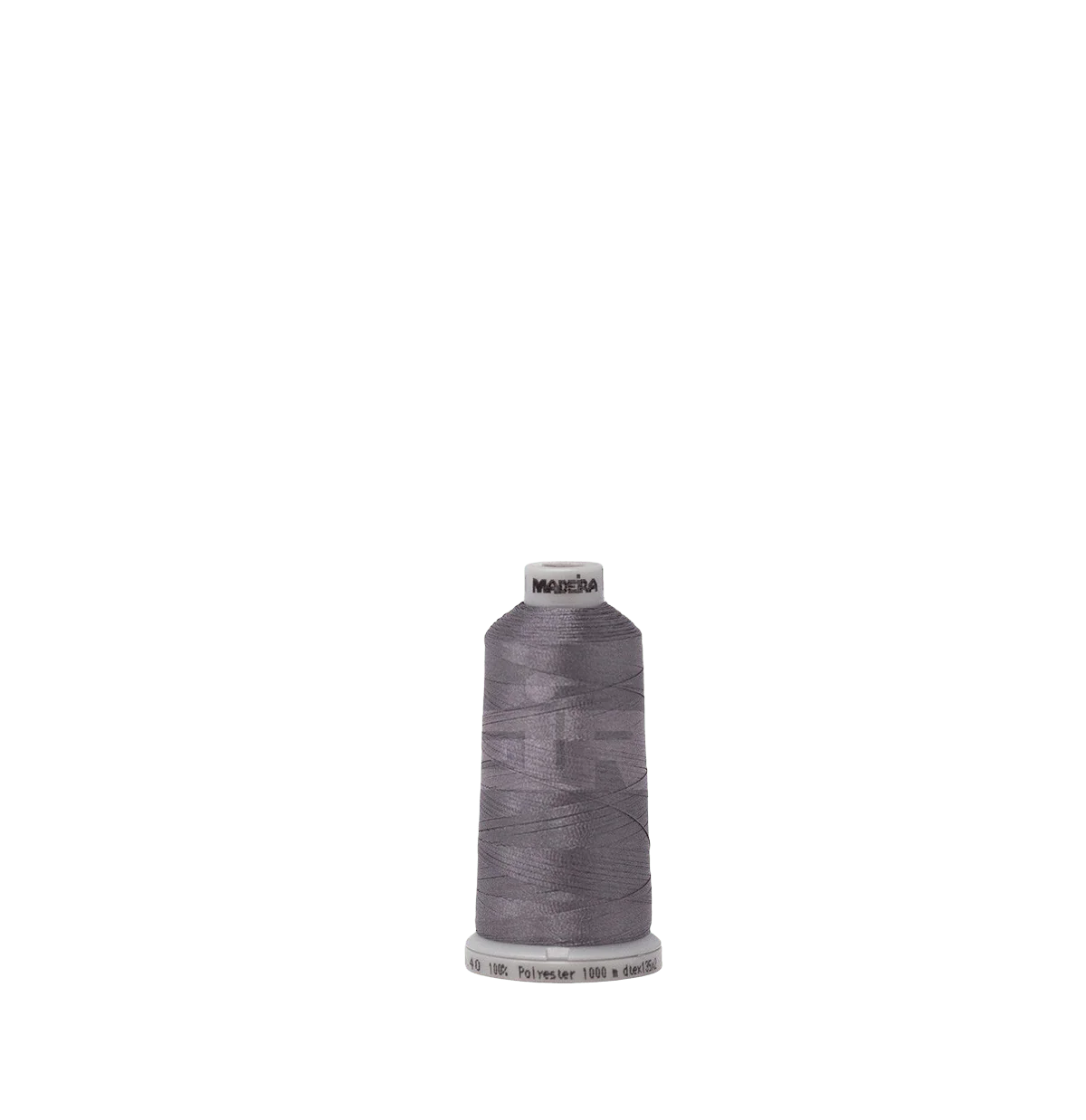 Gun Metal Gray 1741 #40 Weight Madeira Polyneon Thread - Image 2