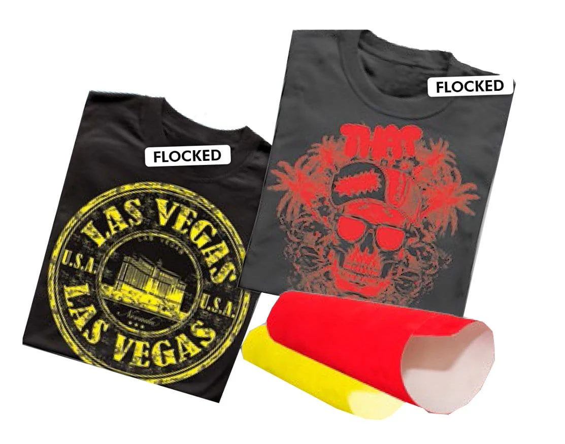 Heat Applied Flock Transfer Sheets - Image 2