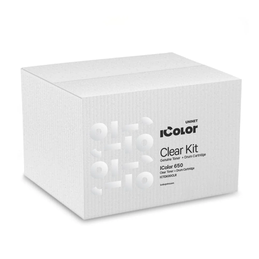 iColor 650 Clear Toner Set - Image 3