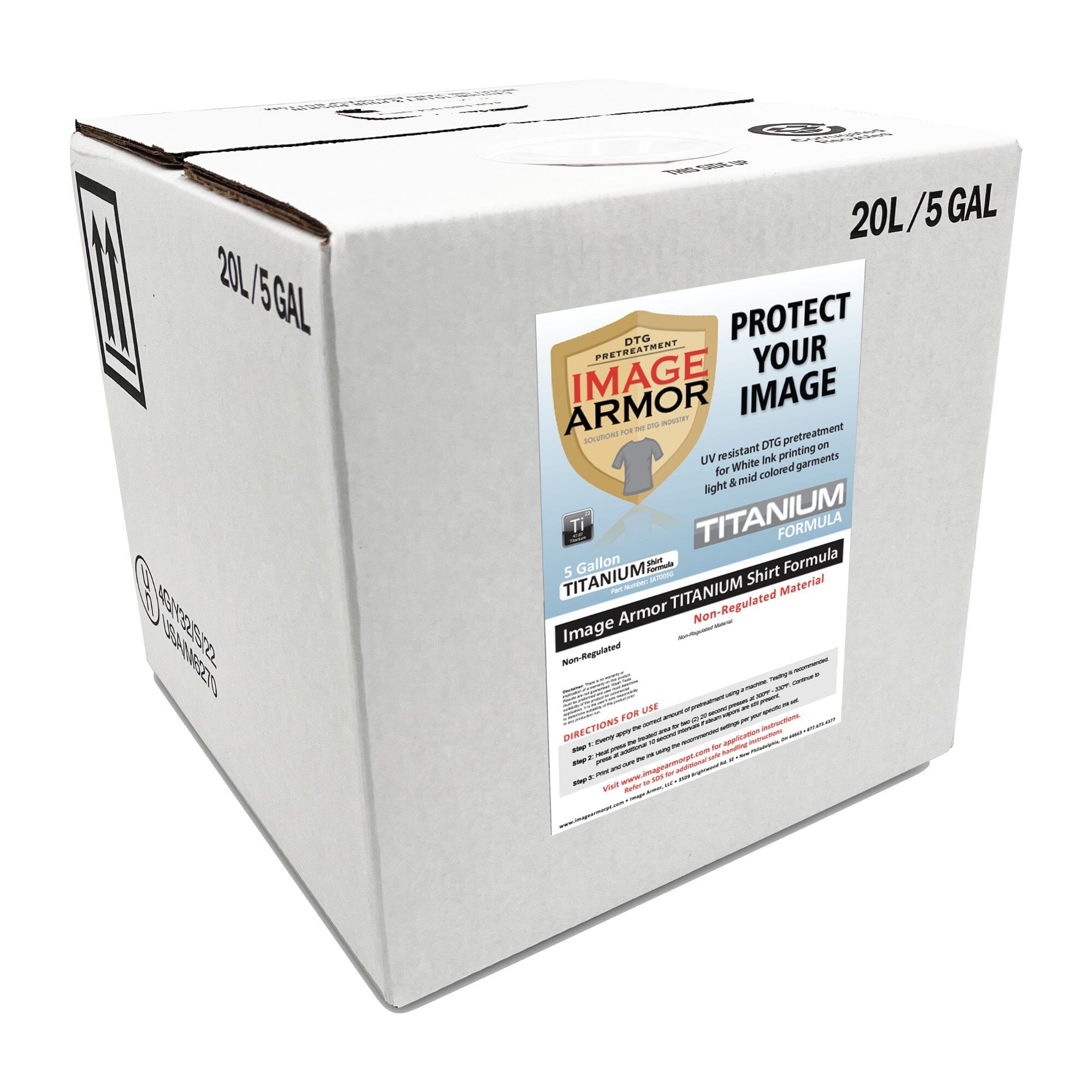 Image Armor TITANIUM Pretreatment for DTG - 5 Gallons