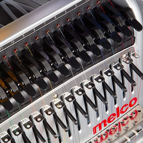 Melco EMT16X 16-Needle Embroidery Machine - Image 4