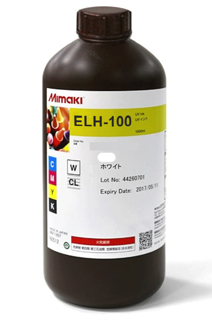 Mimaki ELS-170 UV Ink (CMYK) | Flexible LED UV Ink for UJV200 & UV-DTF Printing - Image 2