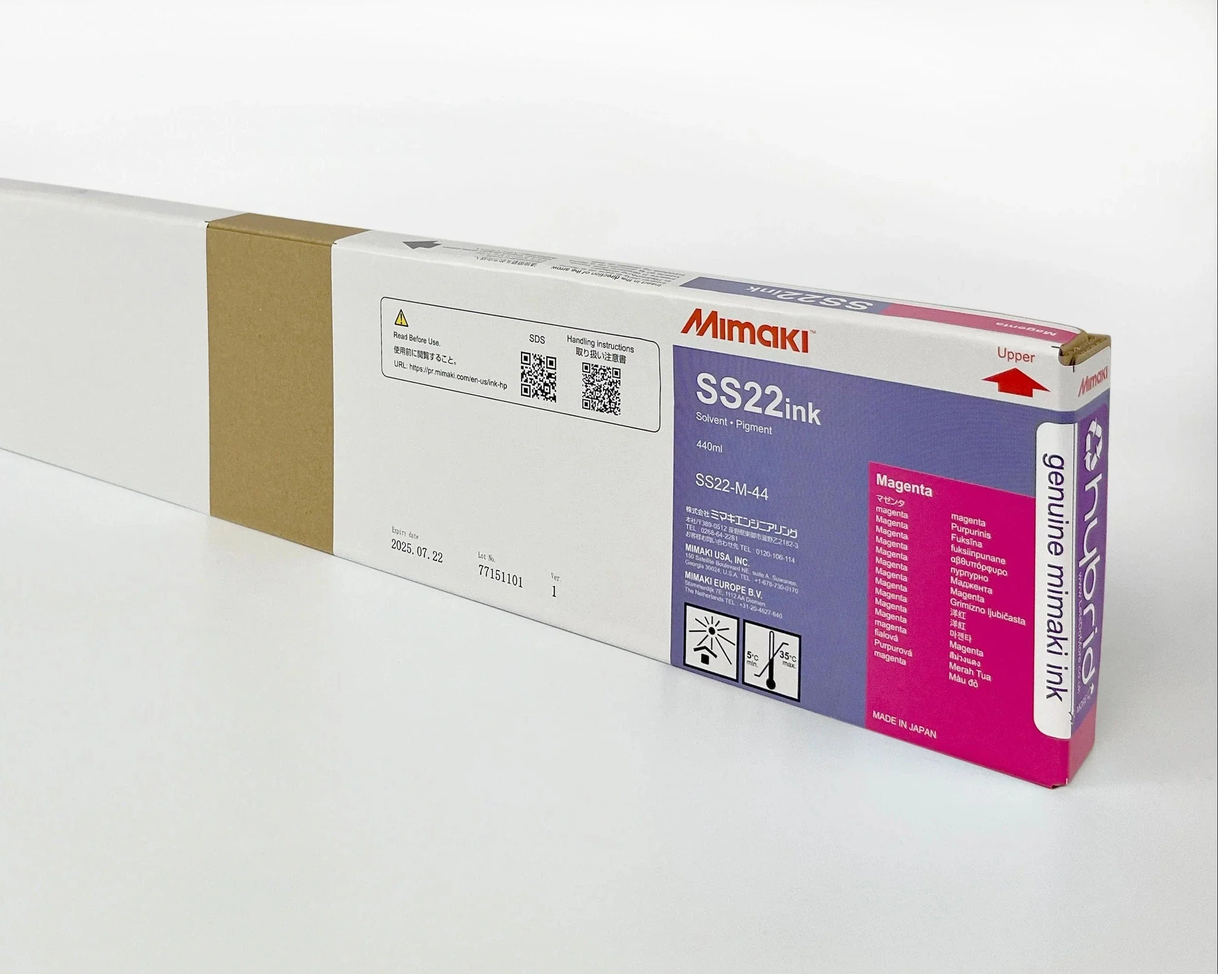 Mimaki SS22 Eco-Solvent Ink 440cc - Image 3
