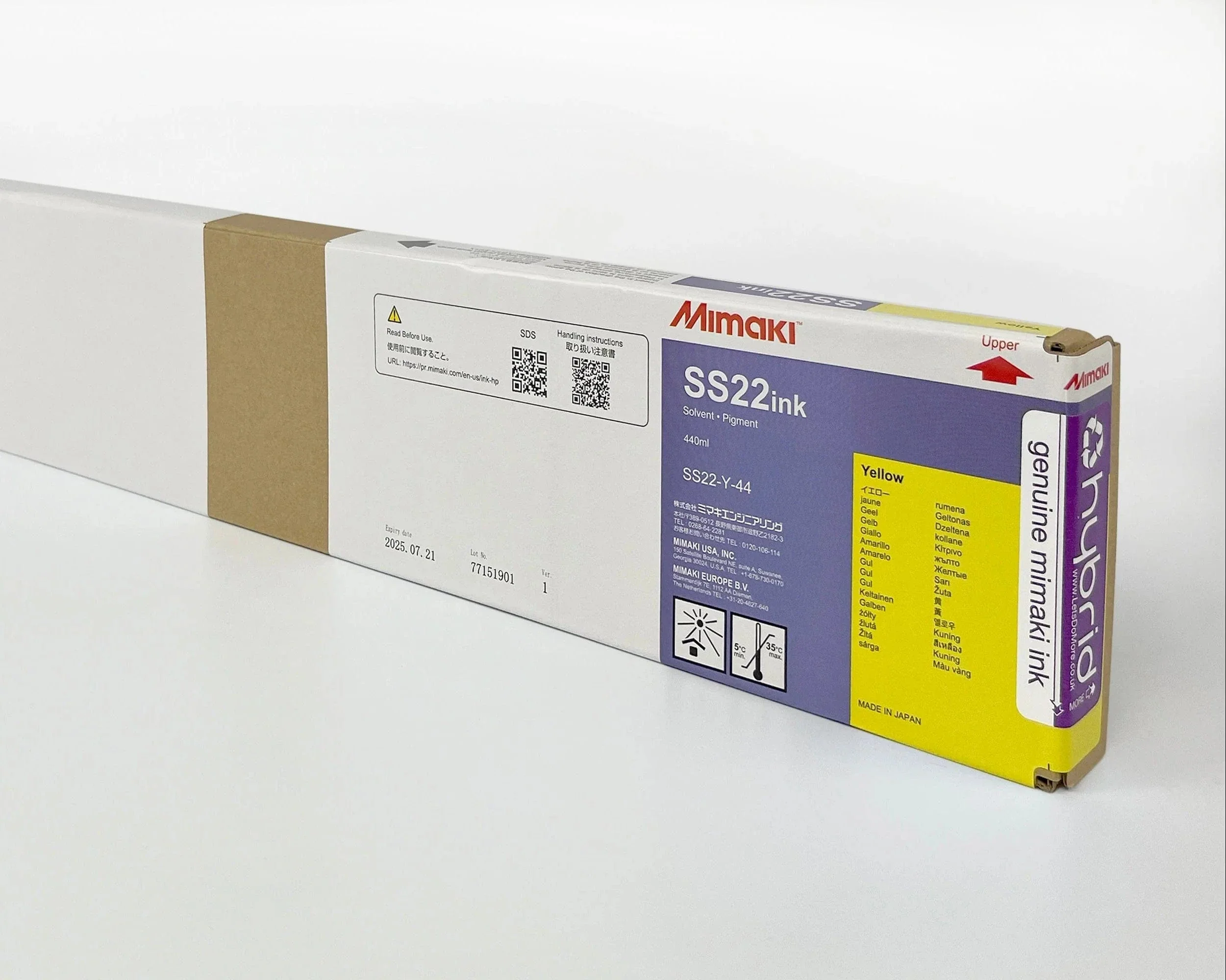 Mimaki SS22 Eco-Solvent Ink 440cc - Image 4