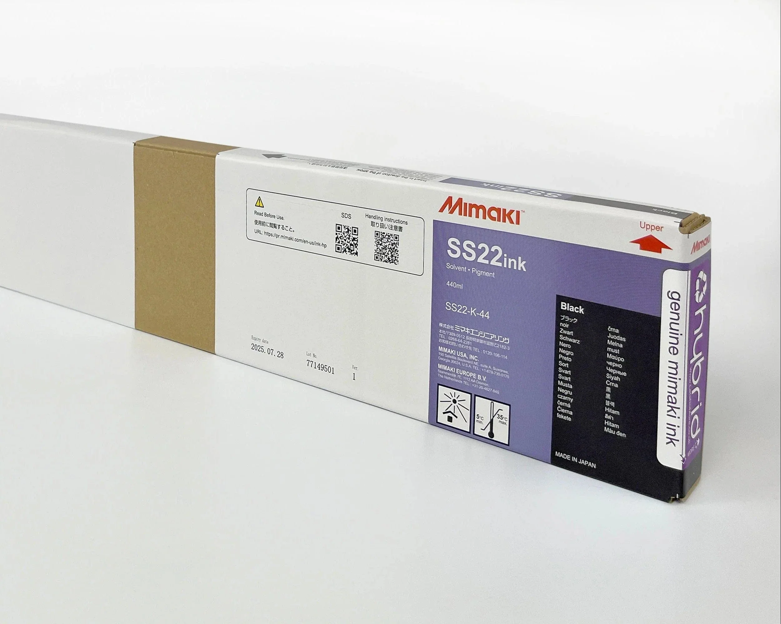 Mimaki SS22 Eco-Solvent Ink 440cc - Image 5