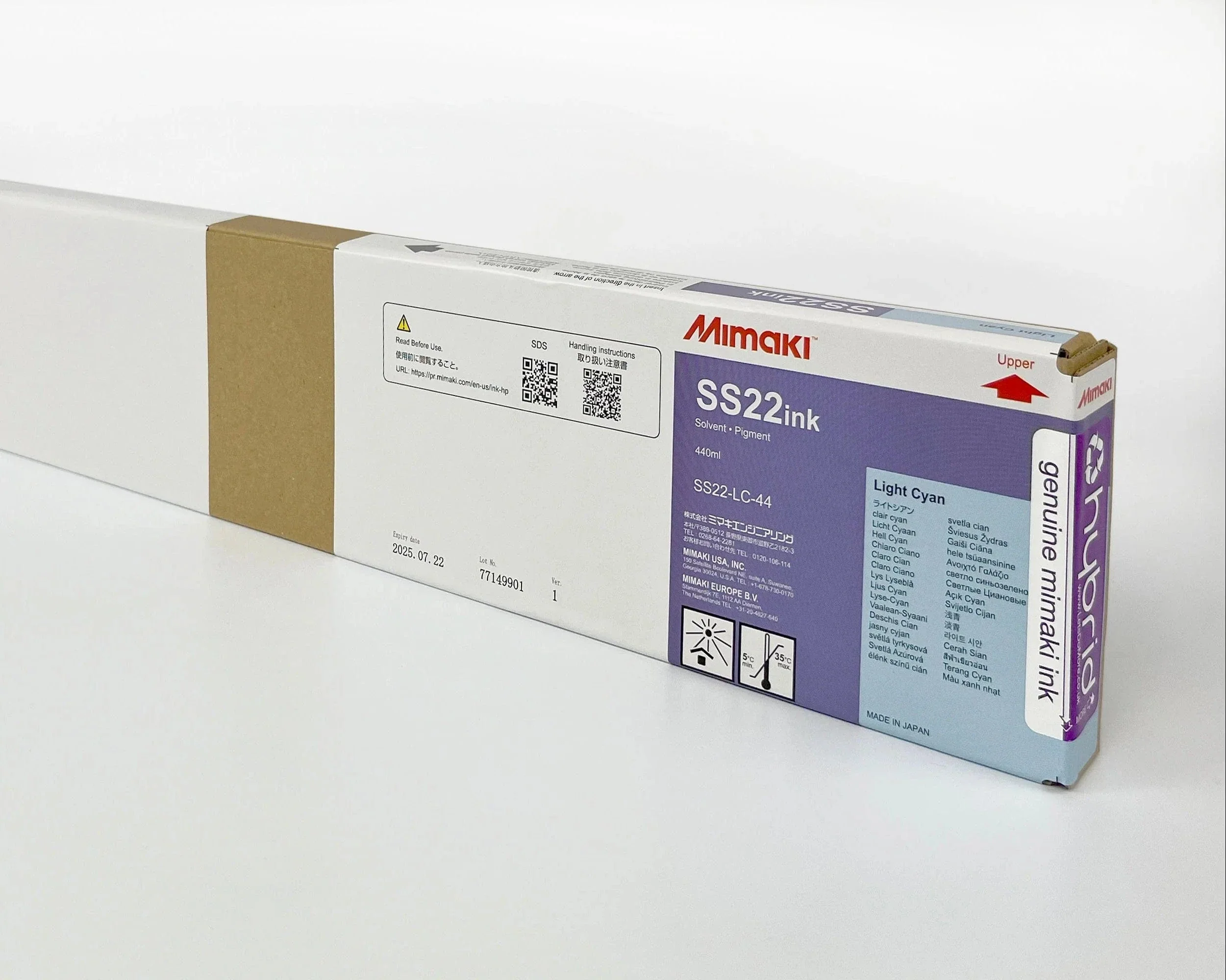 Mimaki SS22 Eco-Solvent Ink 440cc - Image 6