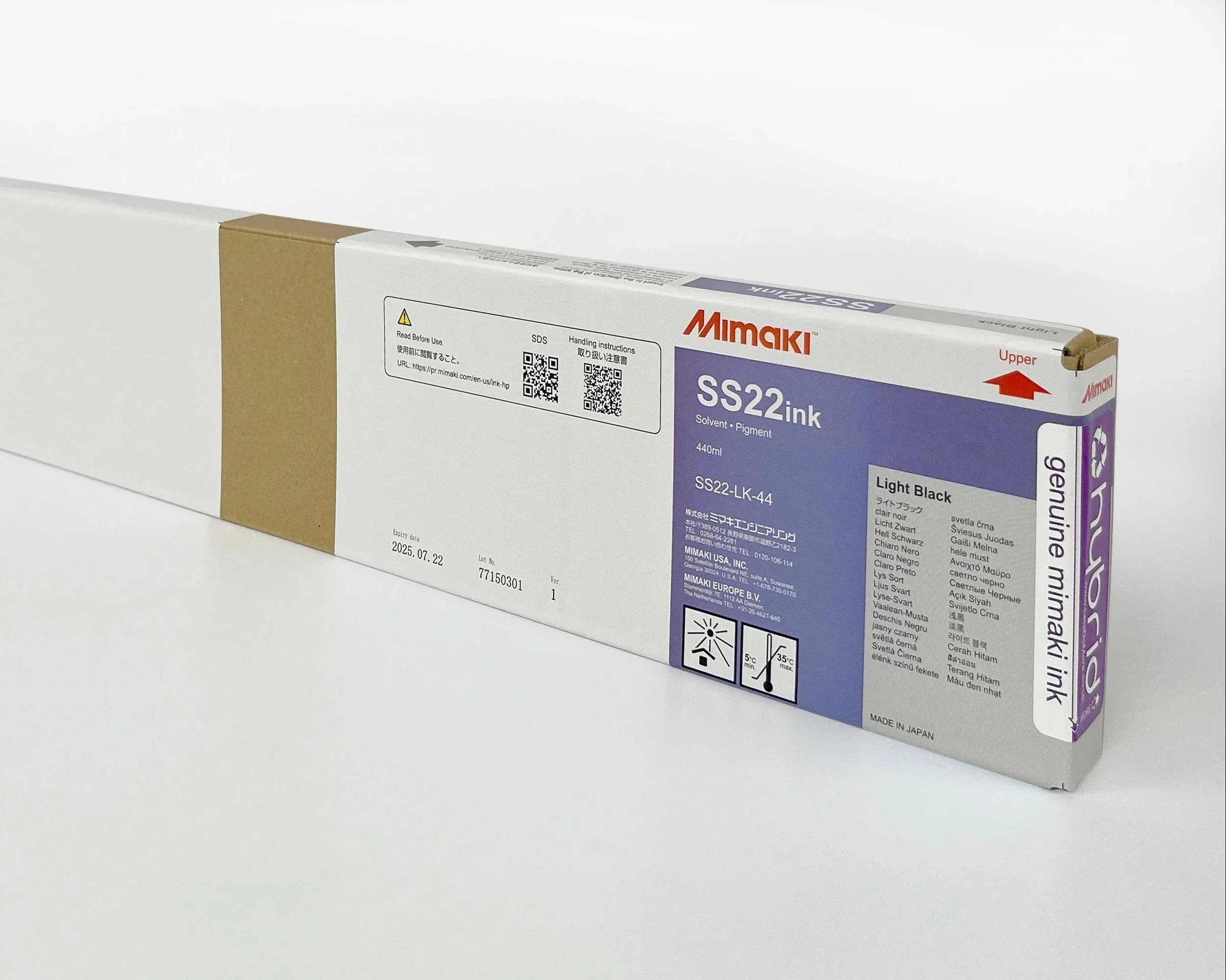 Mimaki SS22 Eco-Solvent Ink 440cc - Image 8
