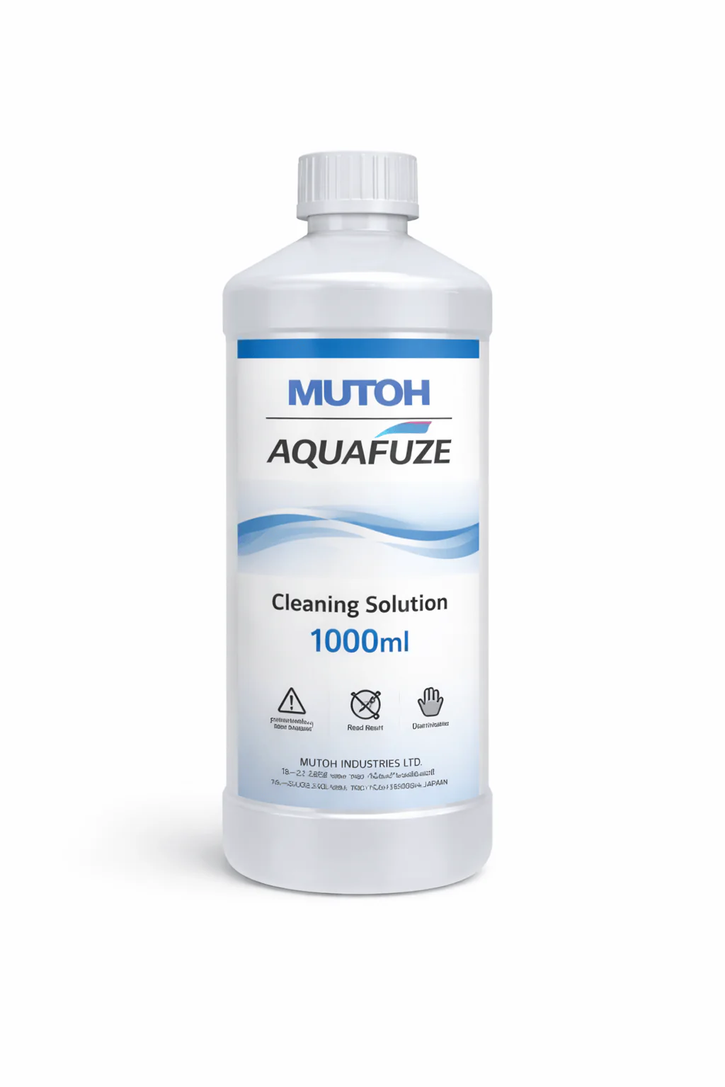 Mutoh AQUAFUZE UV Printer Cleaning Solution (1000ml Bottle)