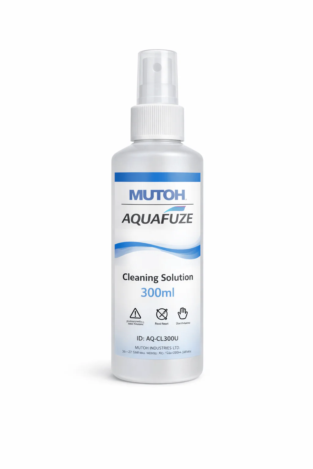 Mutoh AQUAFUZE 300ml Cleaning Solution (AQ-CL300U)
