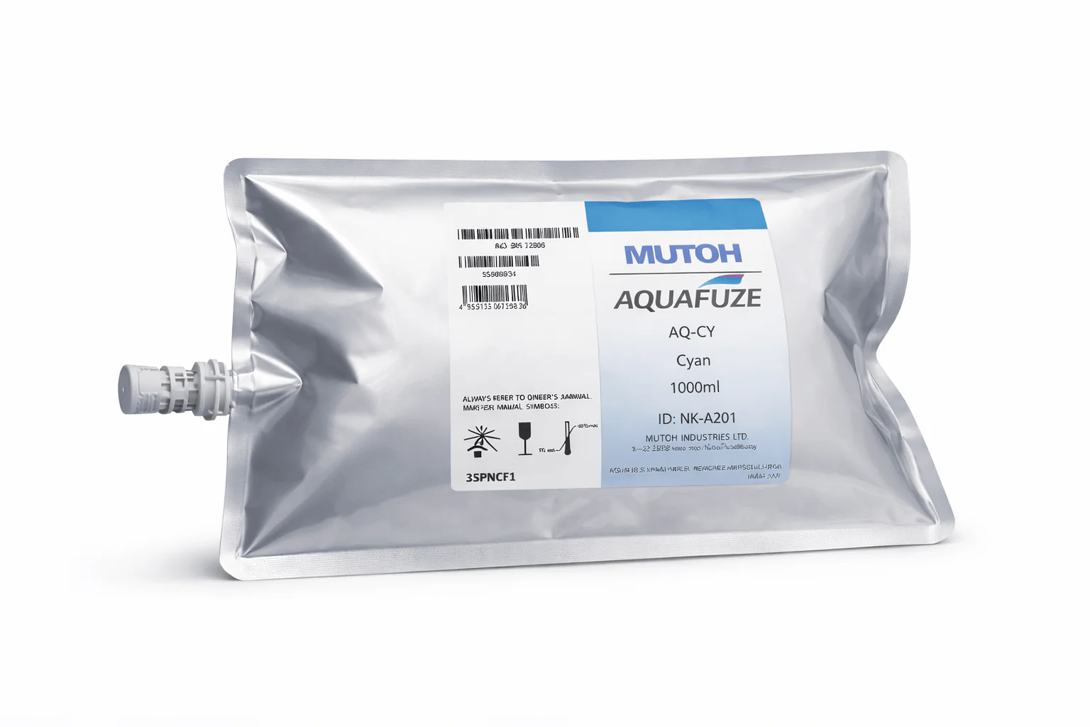 Mutoh AQUAFUZE Waterbased UV Ink (1000ml) - Image 2