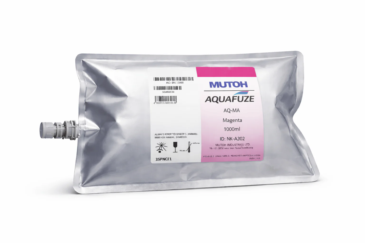 Mutoh AQUAFUZE Waterbased UV Ink (1000ml) - Image 3