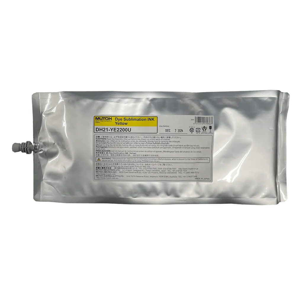 Mutoh DH21 Dye Sublimation Ink - 2200ml - Image 3