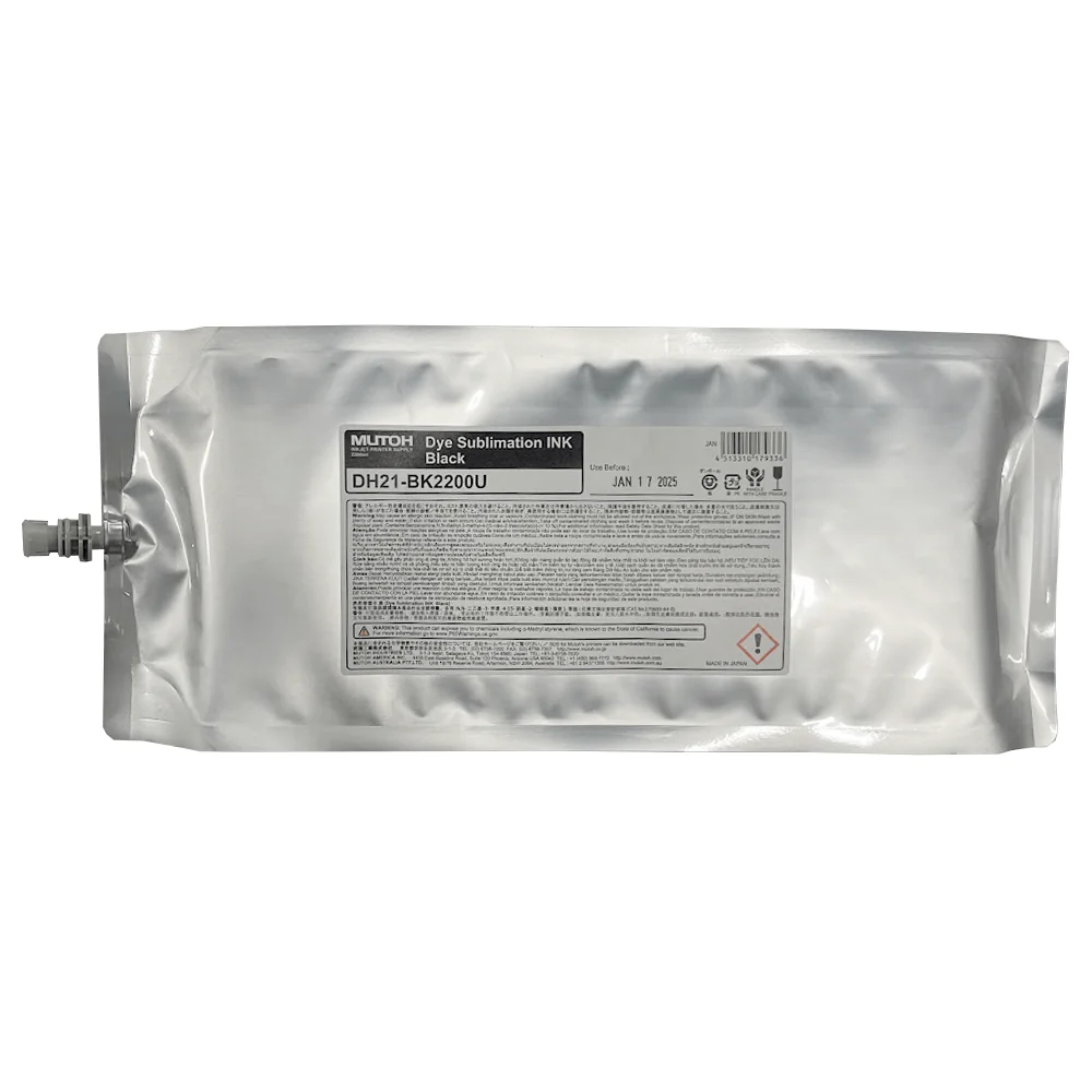 Mutoh DH21 Dye Sublimation Ink - 2200ml - Image 4