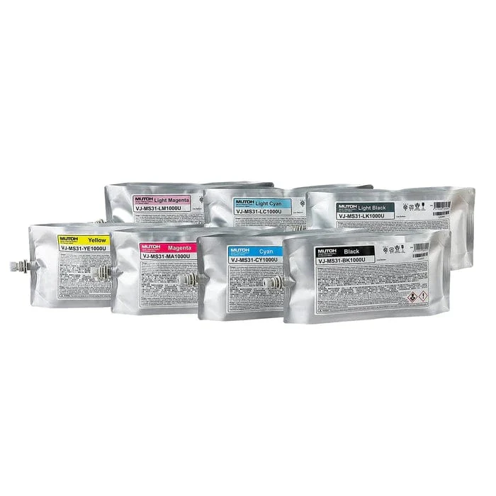 Mutoh MS31 Eco-Solvent Ink 1000ml Pouches
