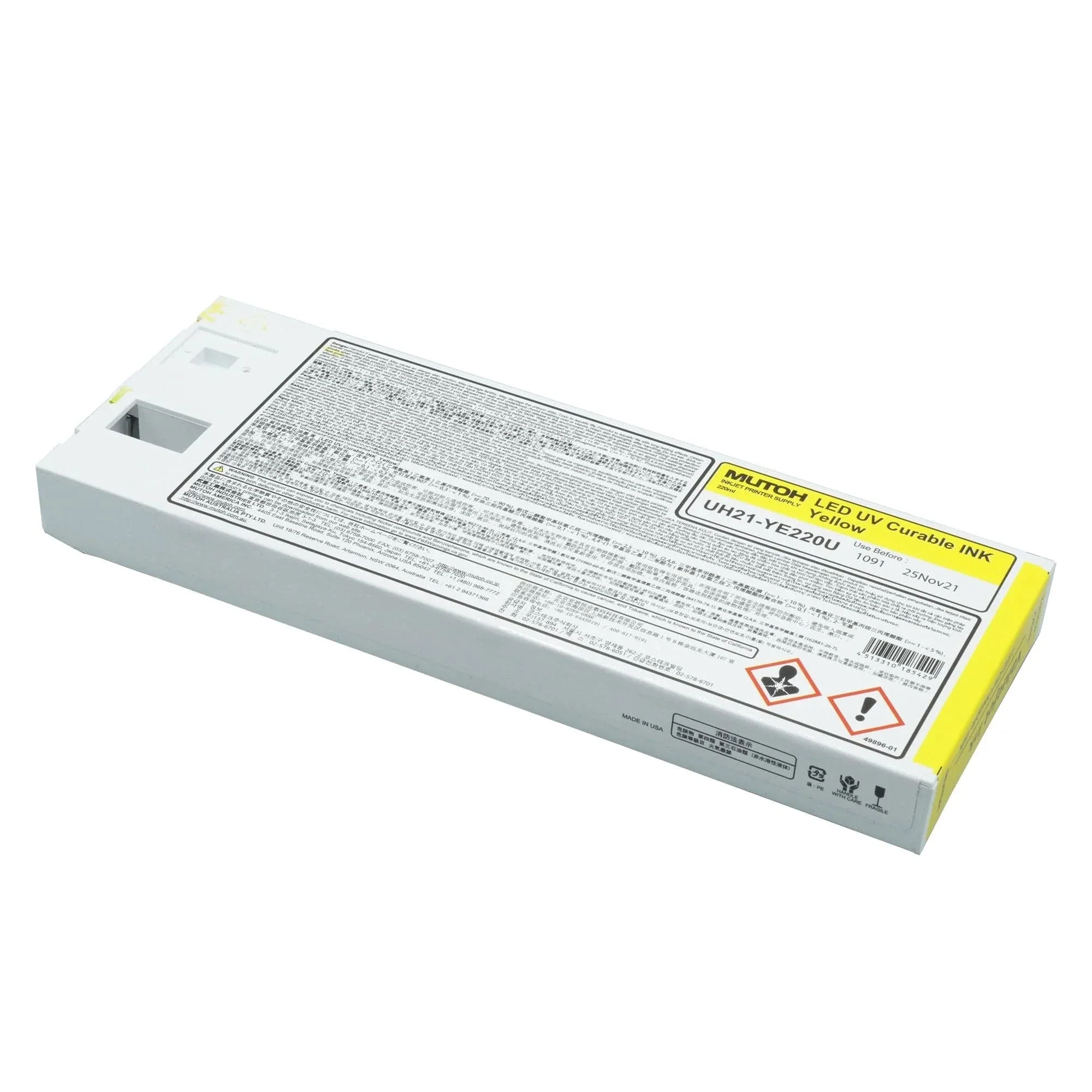 Mutoh UH21 UV-LED Ink 220ml Cartridges - Image 4