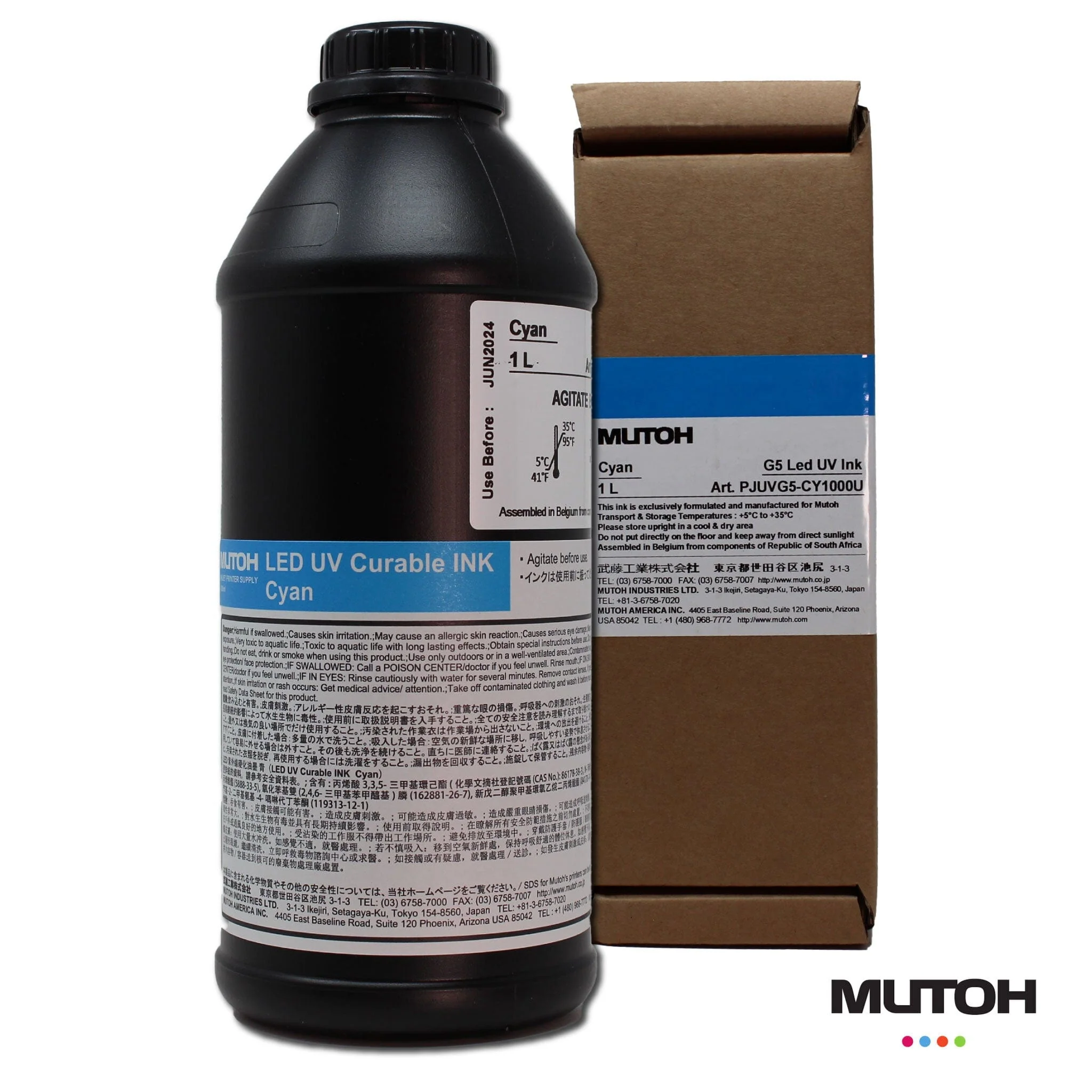 Mutoh UVG5 UV-LED Ink for PJ2508UF - Image 3