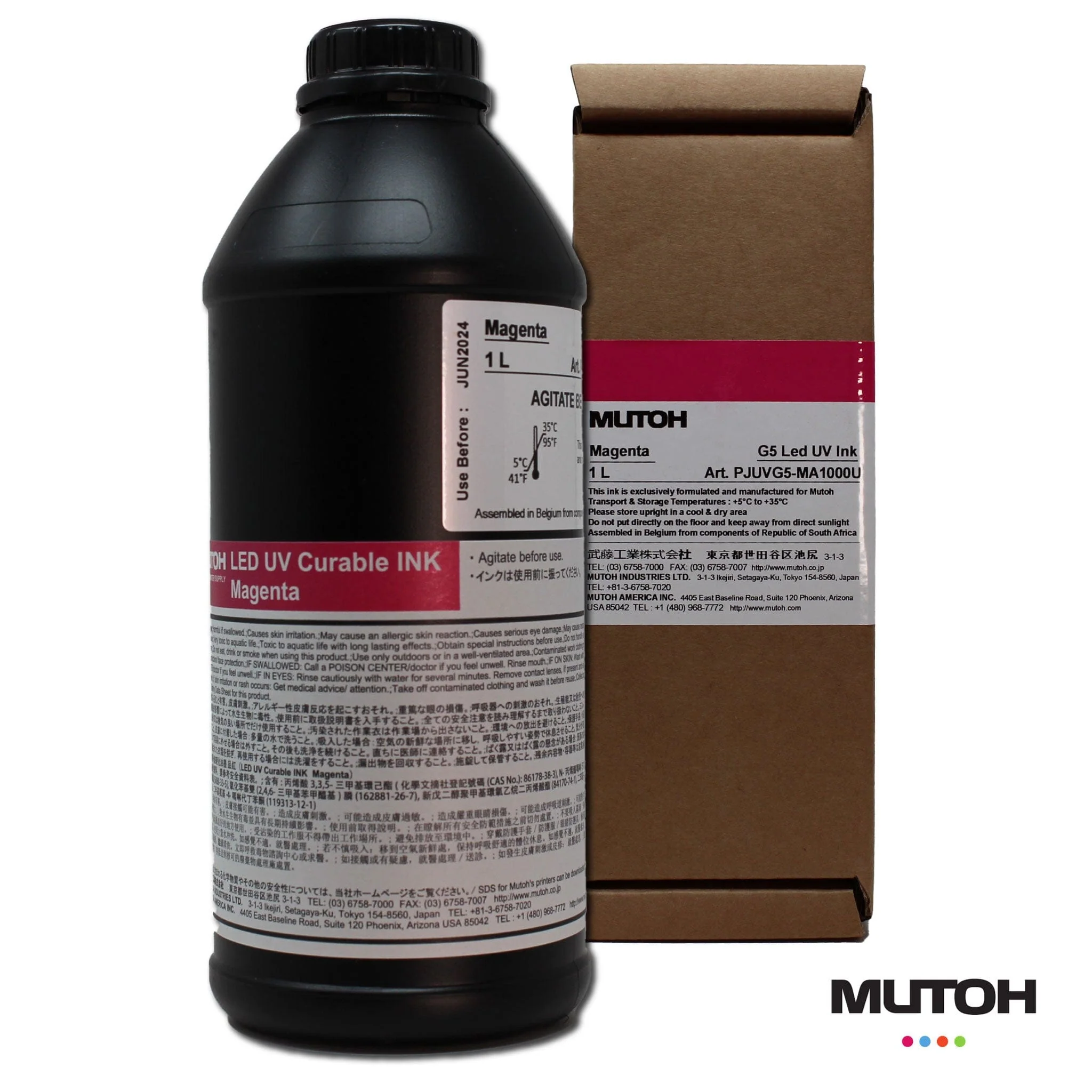 Mutoh UVG5 UV-LED Ink for PJ2508UF - Image 4