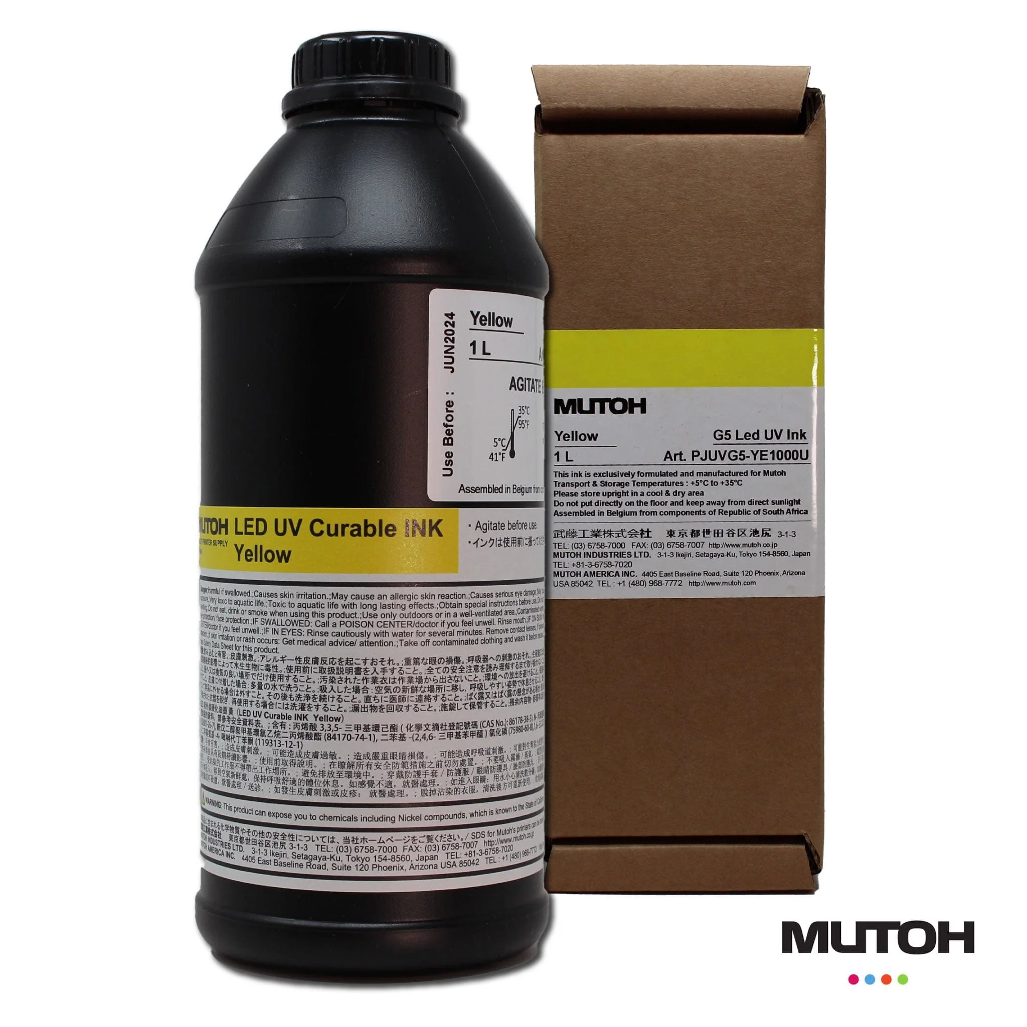 Mutoh UVG5 UV-LED Ink for PJ2508UF - Image 7