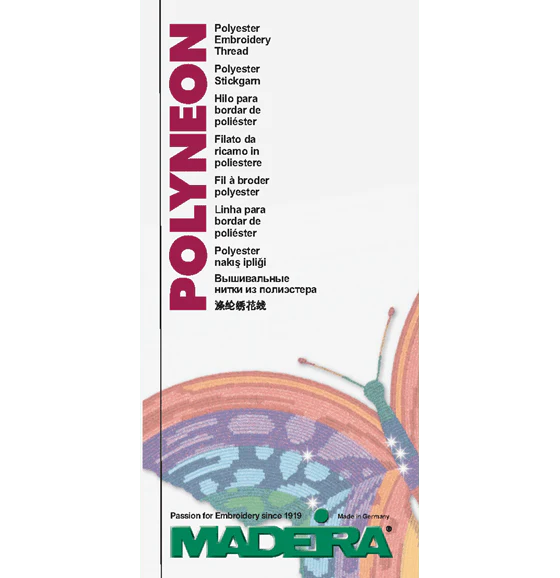 Madeira Polyneon Thread Thread Color Card