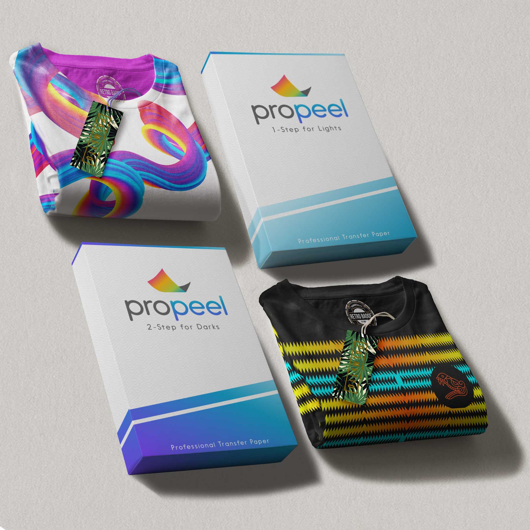Propeel 2 Step Transfer Paper for Dark and Light Textiles - Image 5