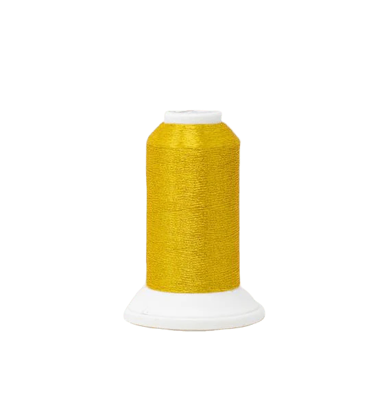 Pure Gold 4206 #40 Weight Madeira Polyester Metallic Thread