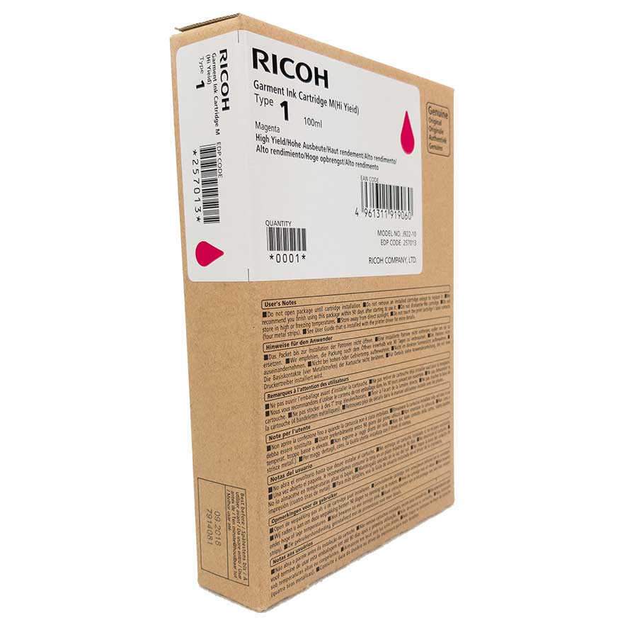 Ricoh Ri 100 Garment Ink Cartridges - Image 4