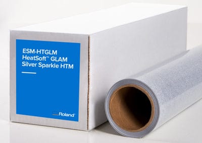 Roland HeatSoft Glam Silver Sparkle Heat Transfer Vinyl