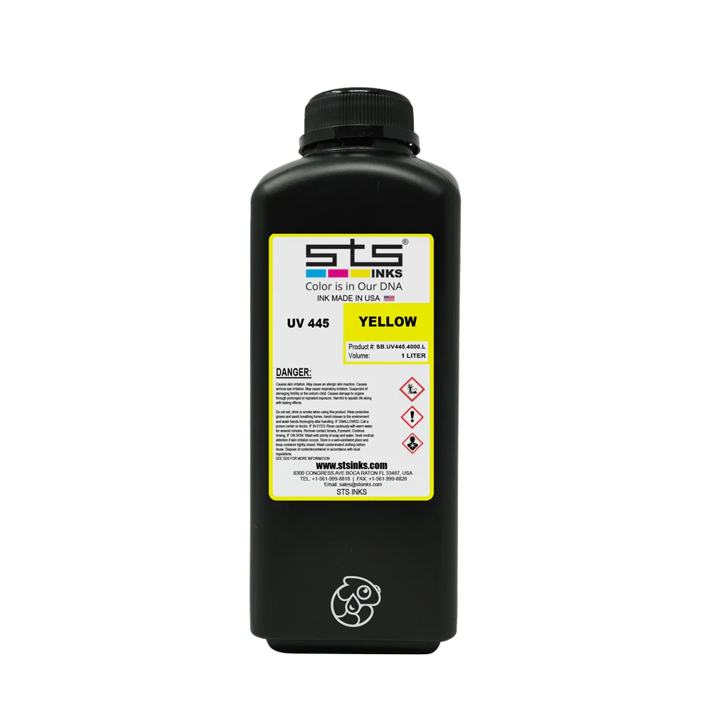 STS Inks Epson Replacement UV-Solvent 445 Ink 1 Liter Bottle - Image 4