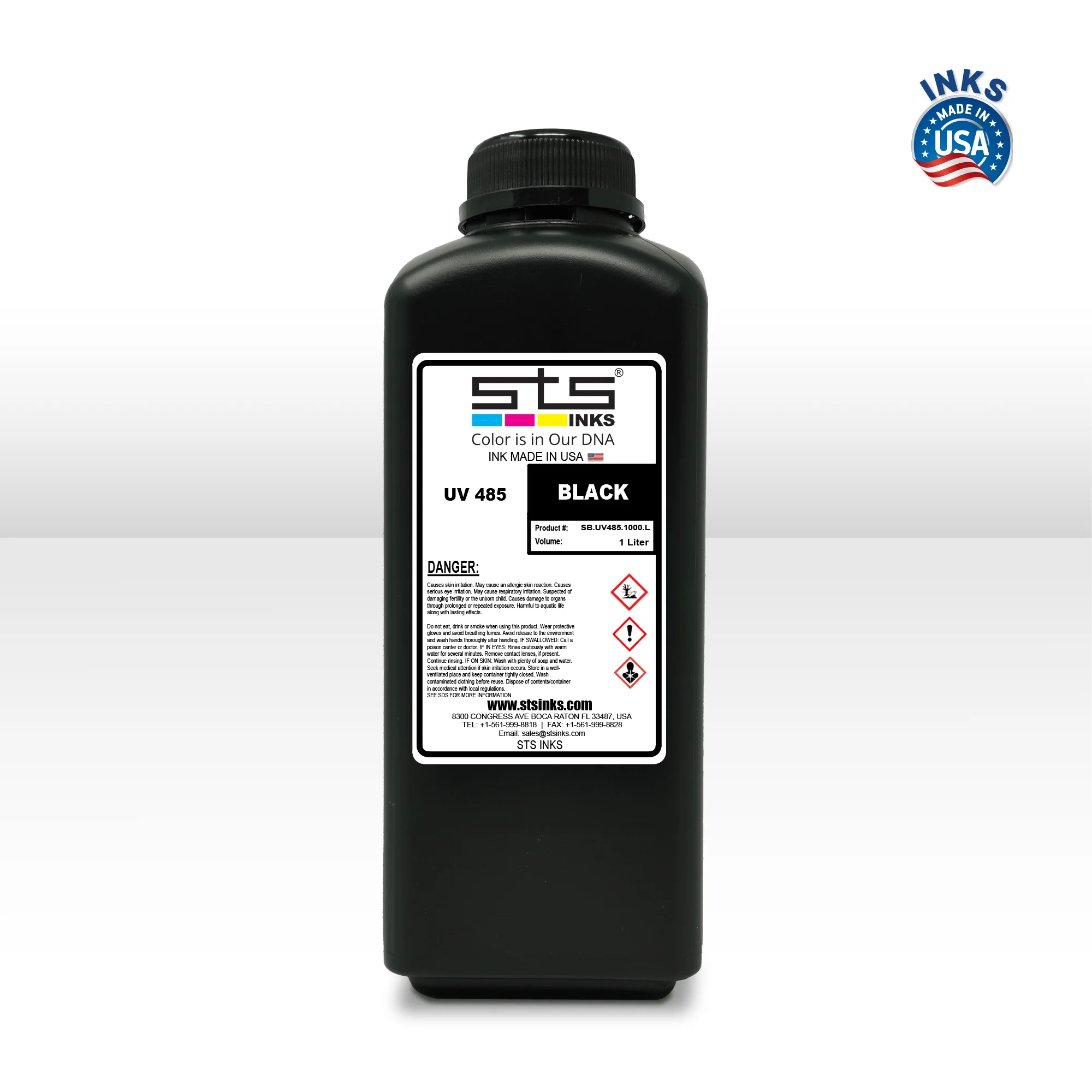 STS UV 485 Ink 1 Liter Bottle - Image 5