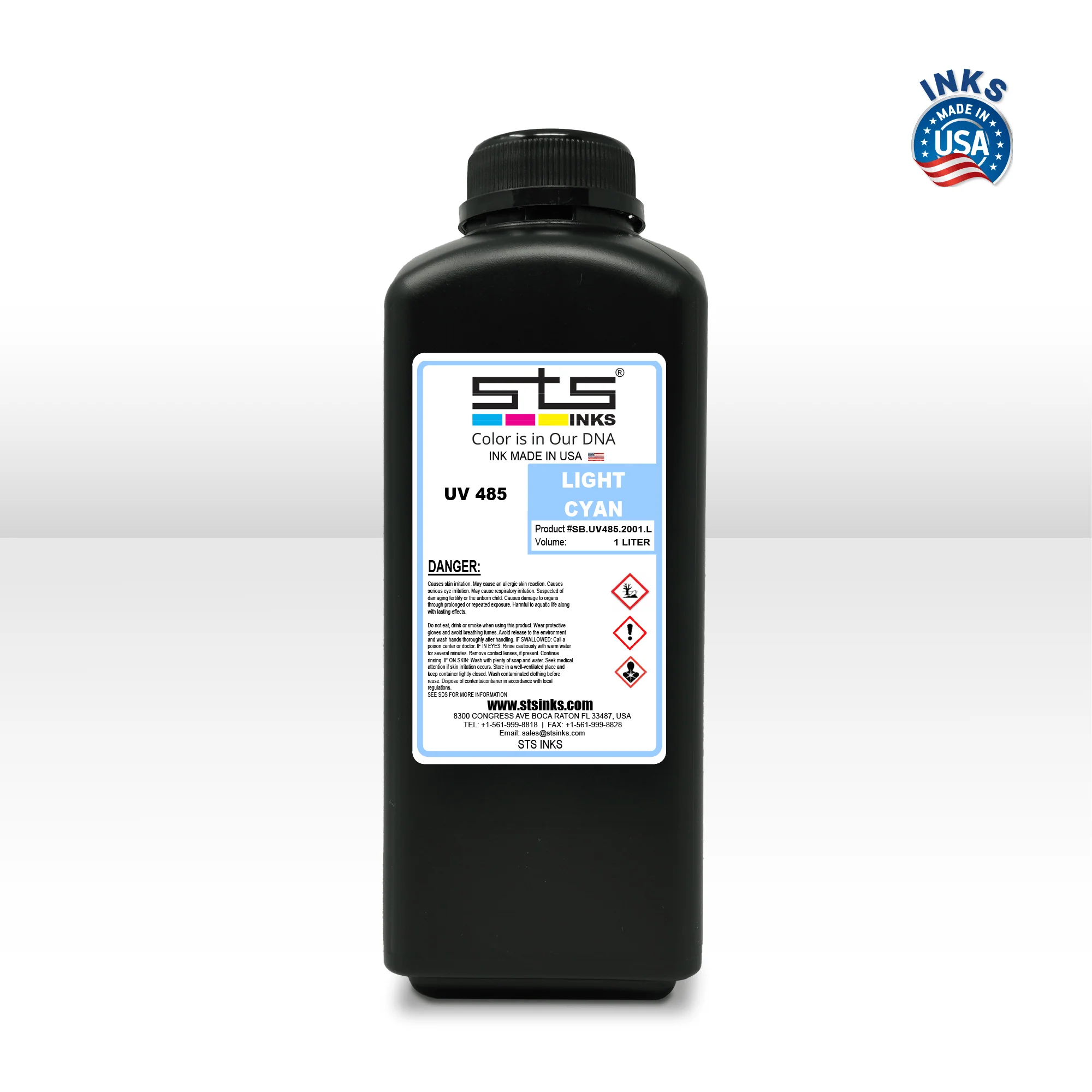 STS UV 485 Ink 1 Liter Bottle - Image 9