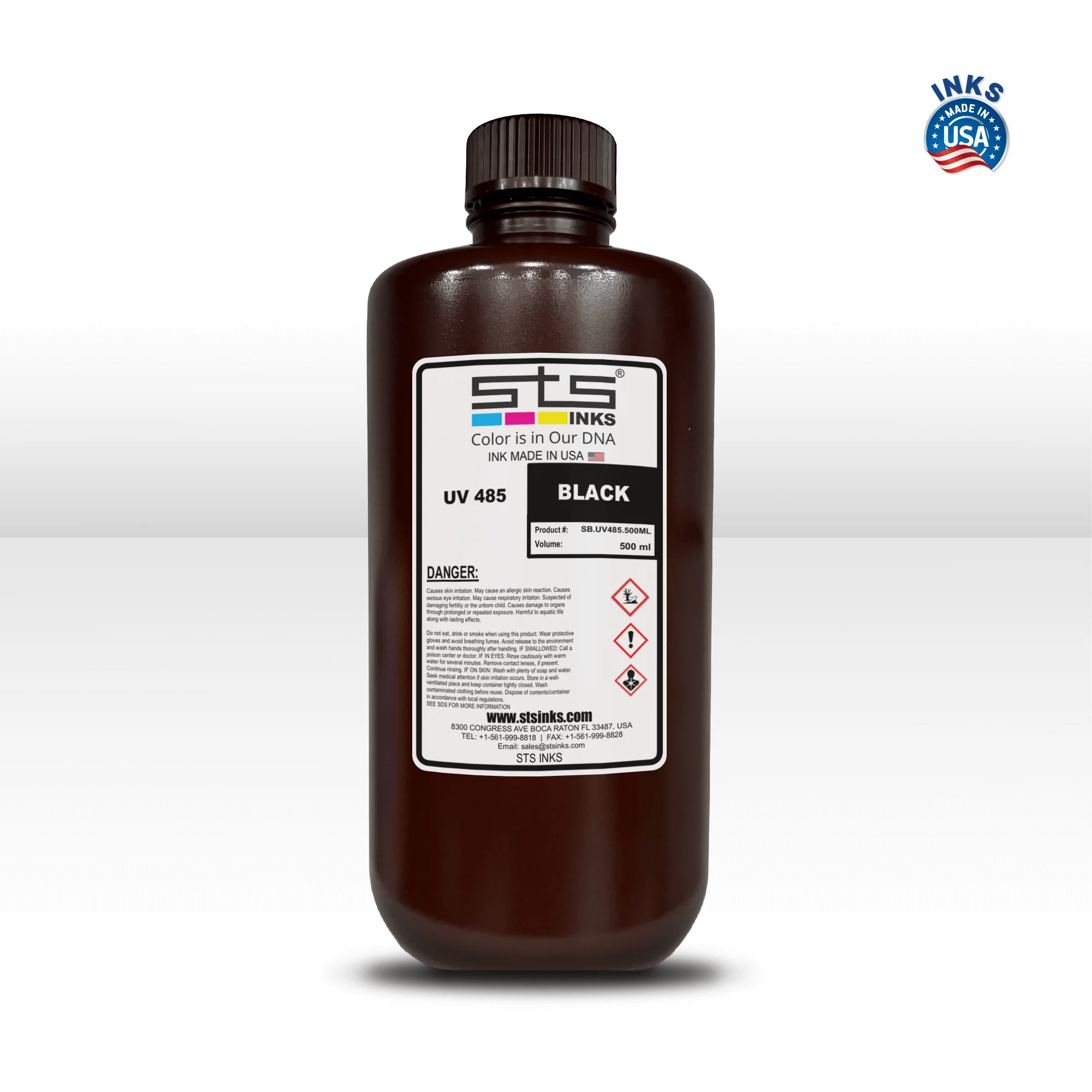 STS UV 485 Ink 500ML Bottle - Image 5