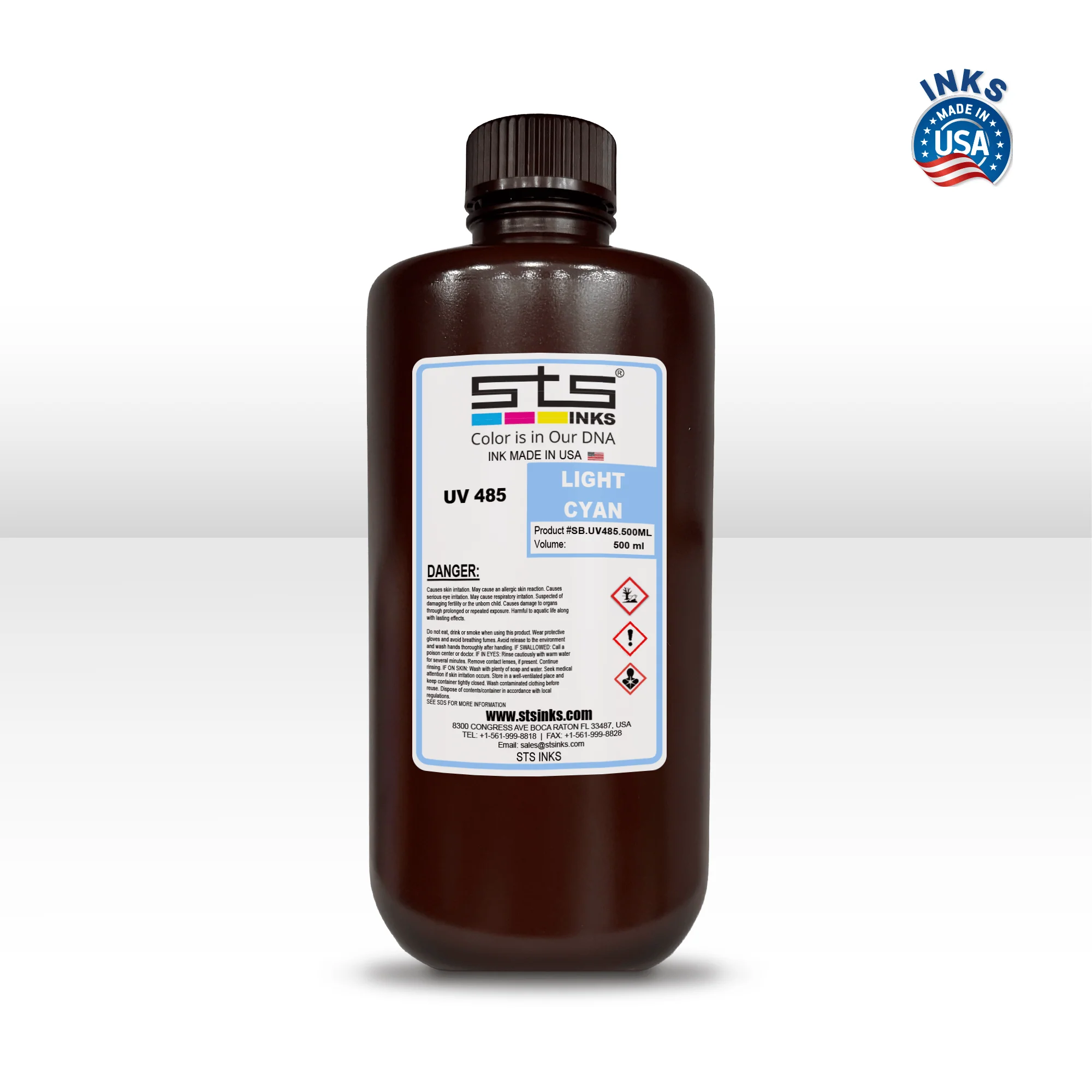 STS UV 485 Ink 500ML Bottle - Image 8