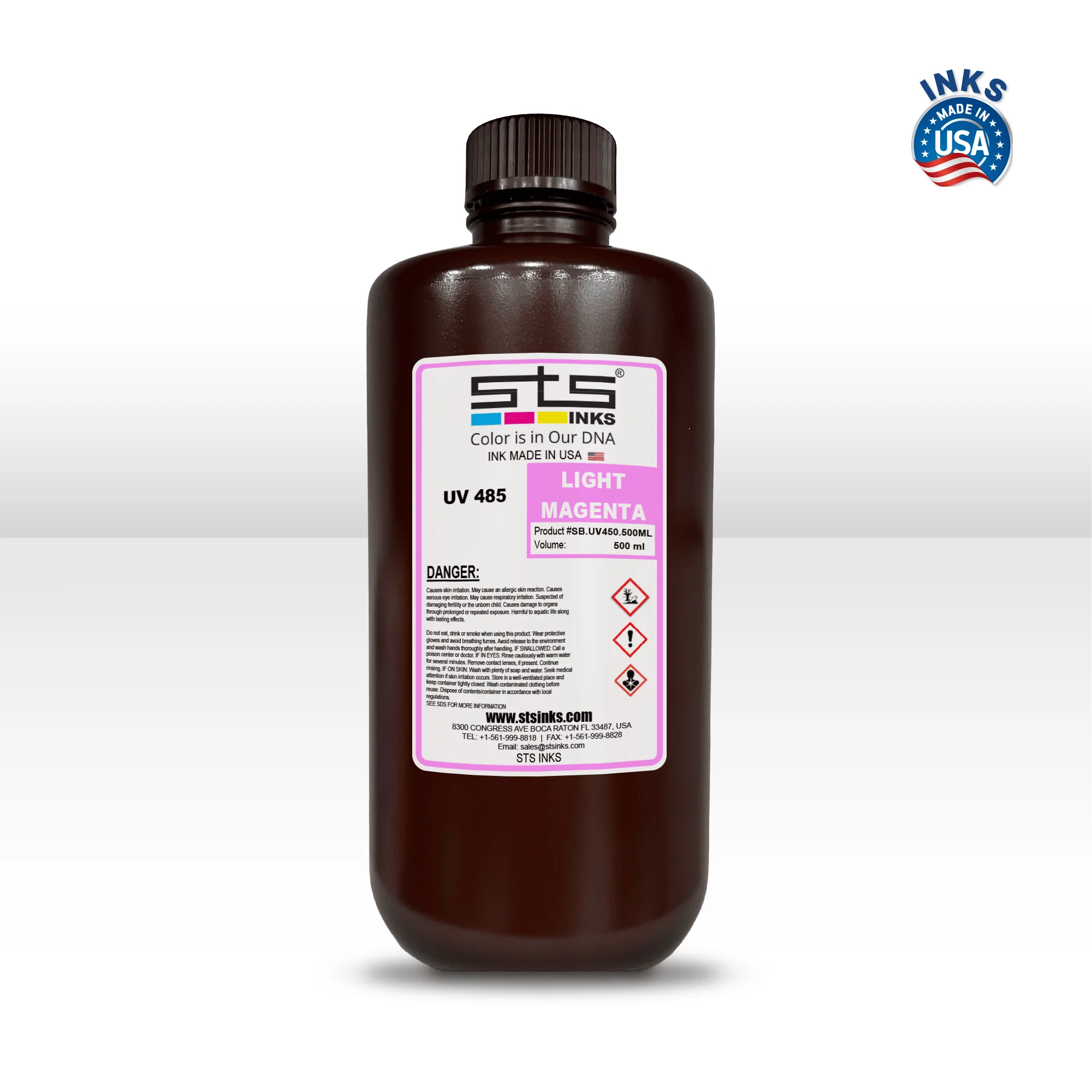 STS UV 485 Ink 500ML Bottle - Image 9